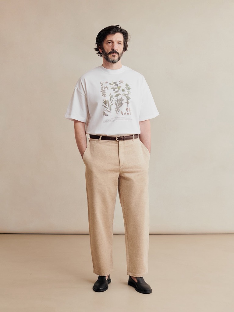 Balloon Trousers In Undyed