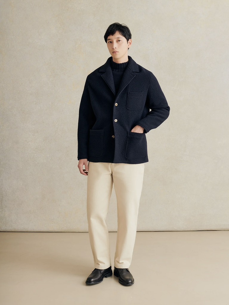 Traveller Jacket in Boiled Wool
