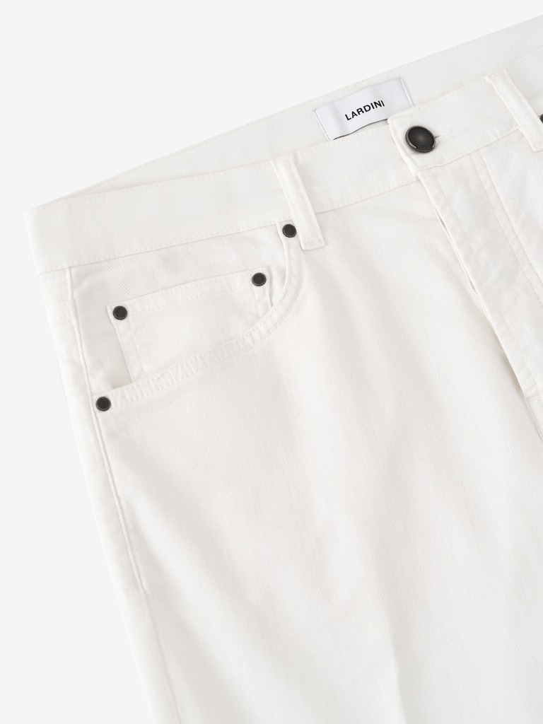 Lovato Ivory Tapered Denim