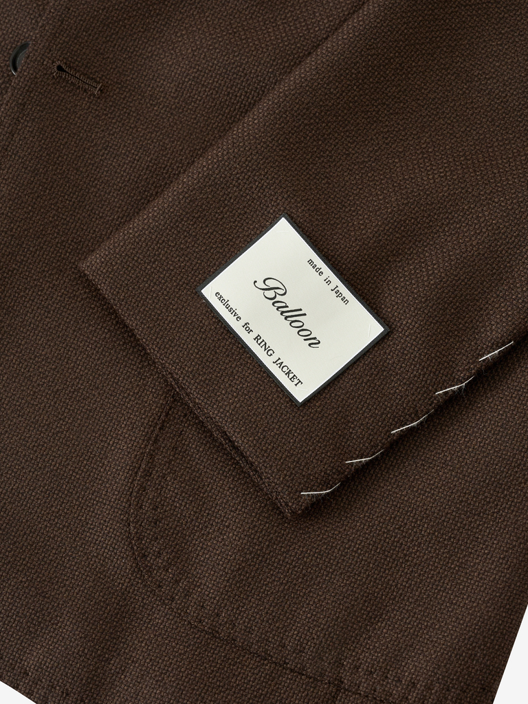 Chocolate Brown Balloon Sport Jacket 03F