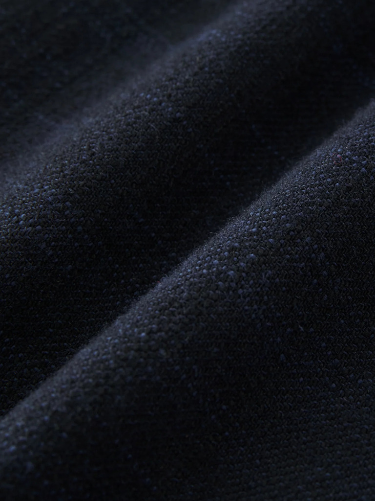 Ink Wool Cotton Slub Conde Jacket