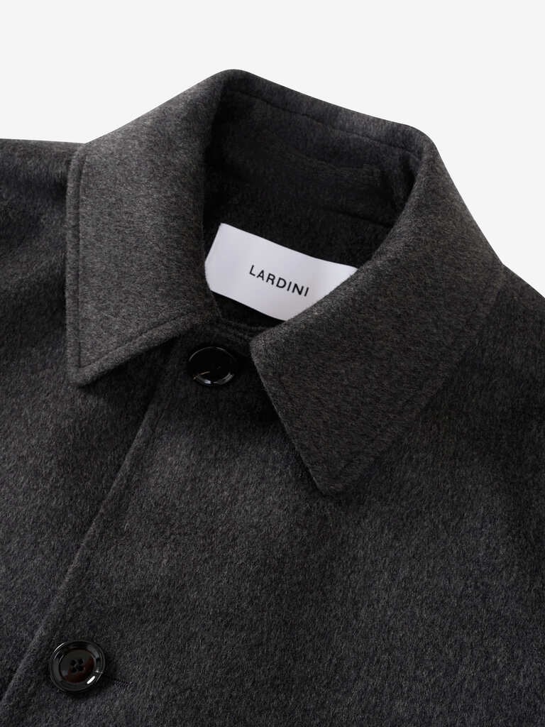 Davy Grey Loro Piana Water Repellent Overcoat