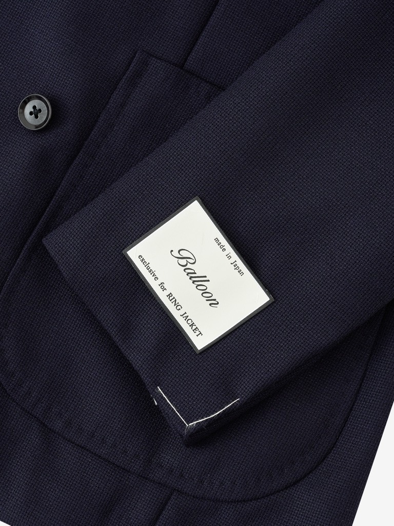 Dark Navy Balloon DB sport jacket 02X