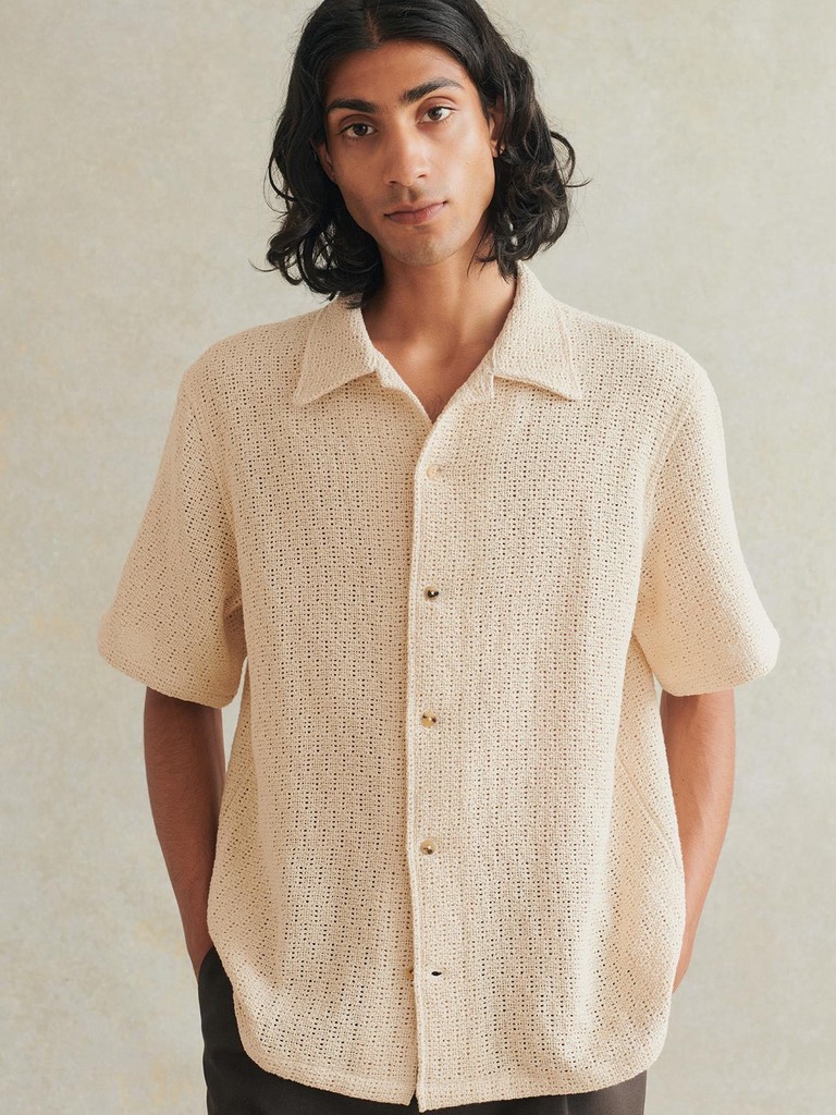 Holiday Shirt In Undyed