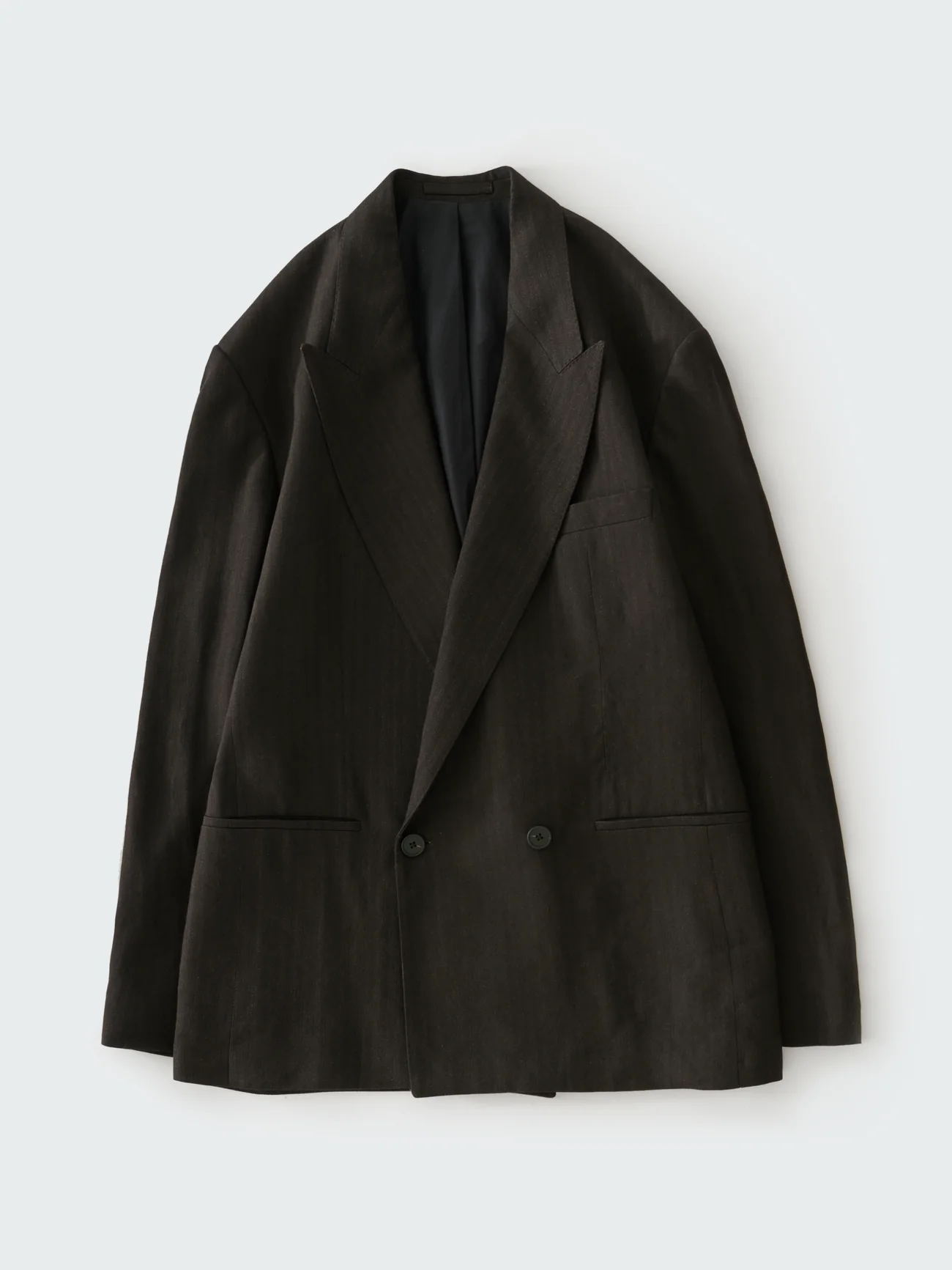 Espresso Broken Herringbone Daburu Jacket