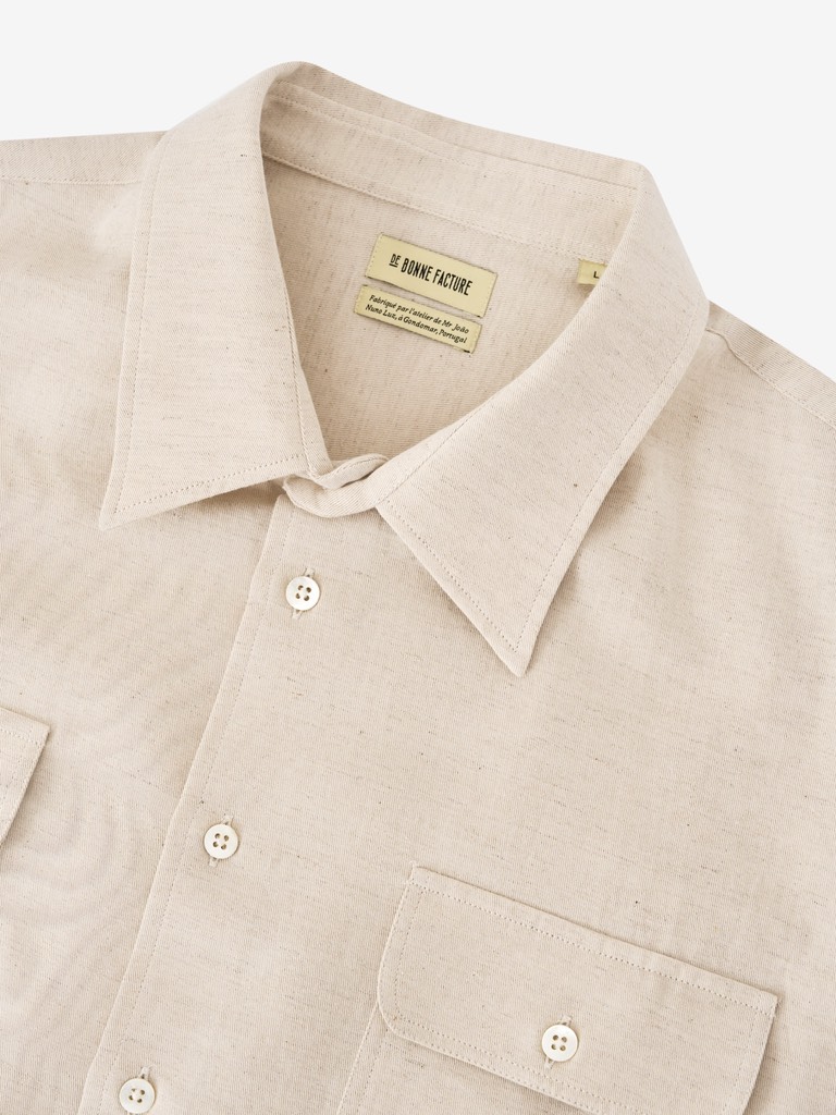 Artist Shirt In Undyed