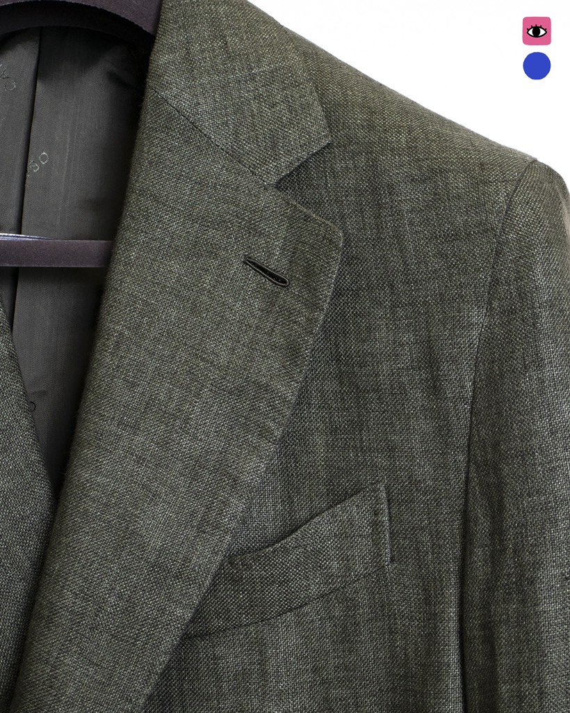 Aida Moss Green Linen Sport Jacket