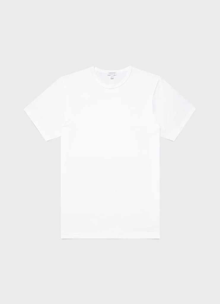 Áo thun SS Crew Neck T Shirt In White