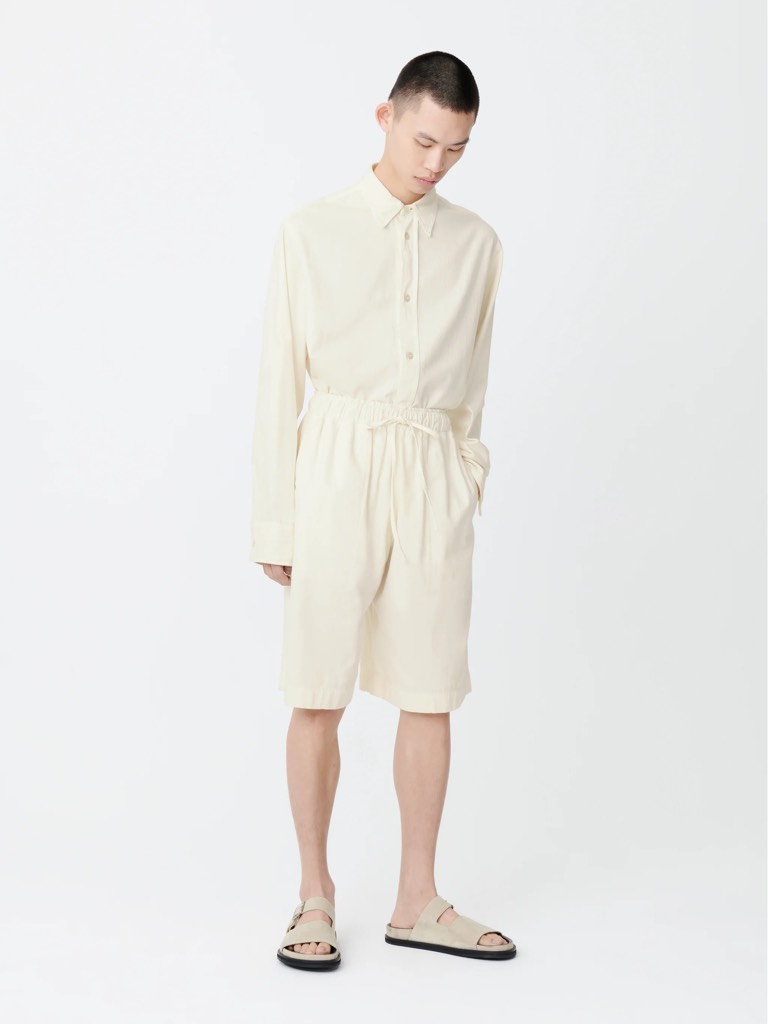 Ossi Denim Pant in Parchment