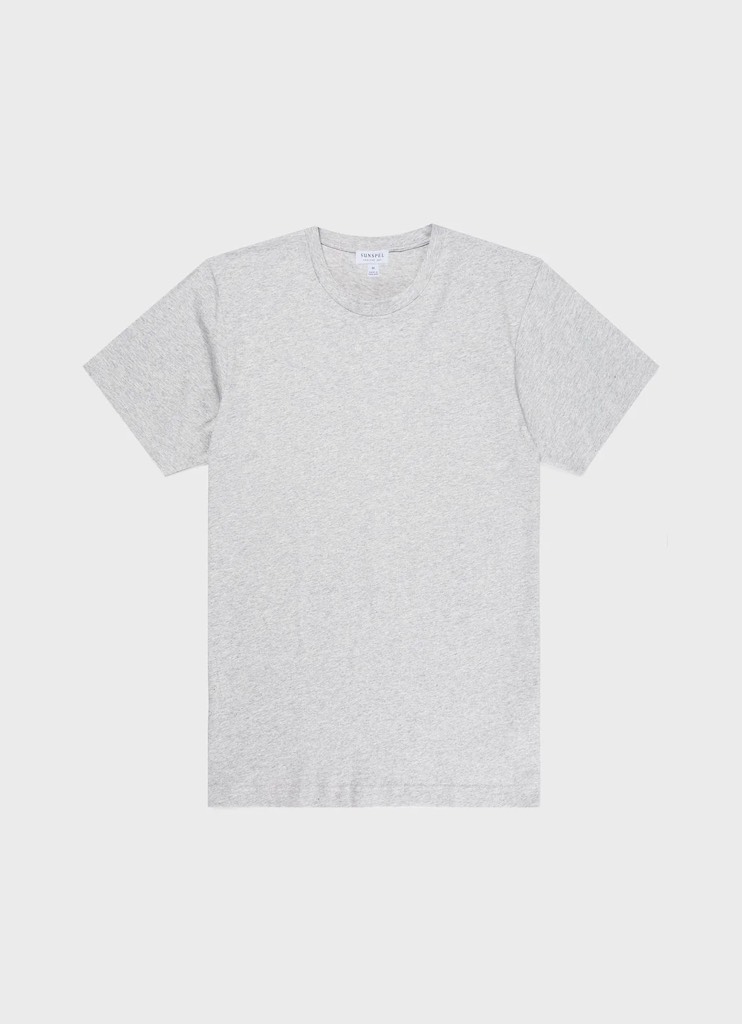 Áo thun Riviera T Shirt In Grey Melange