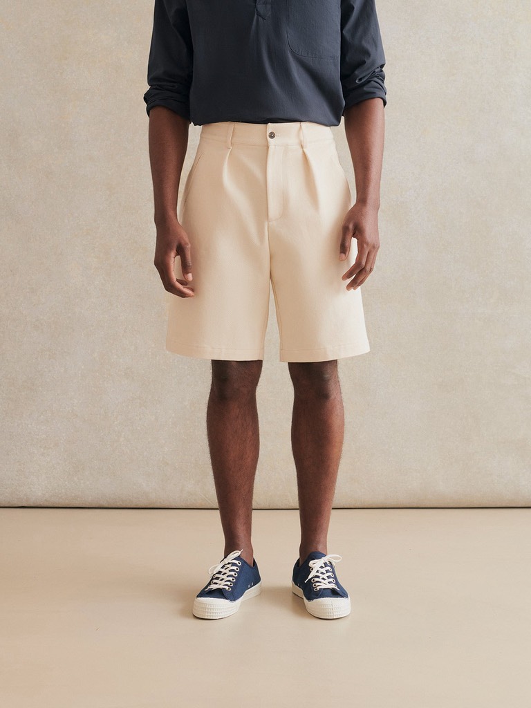 Naturalist Shorts In Cream