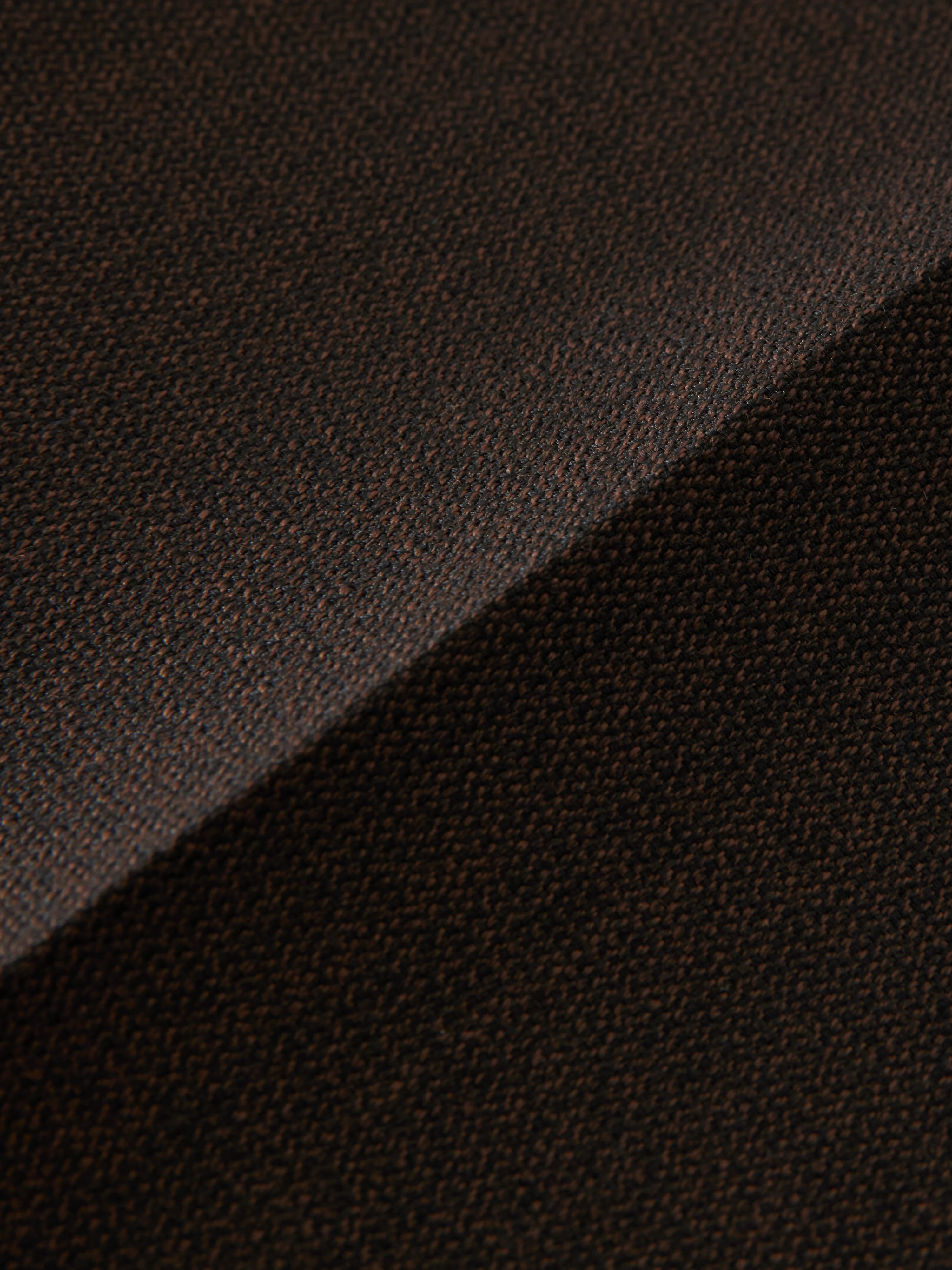Coffee Two Tone Tailoring Fume Pants
