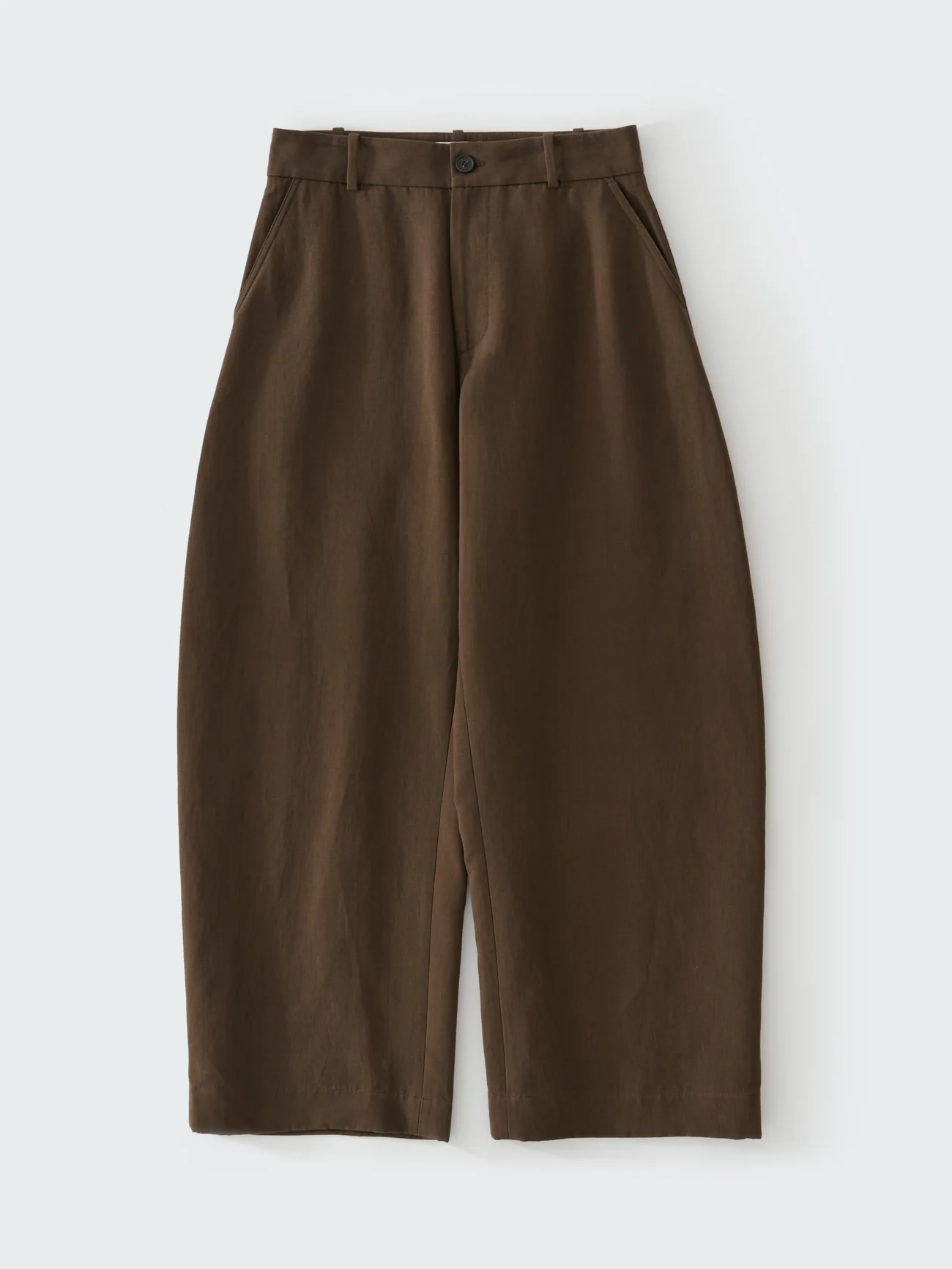 Peat Double Cotton Linen Levy Pants
