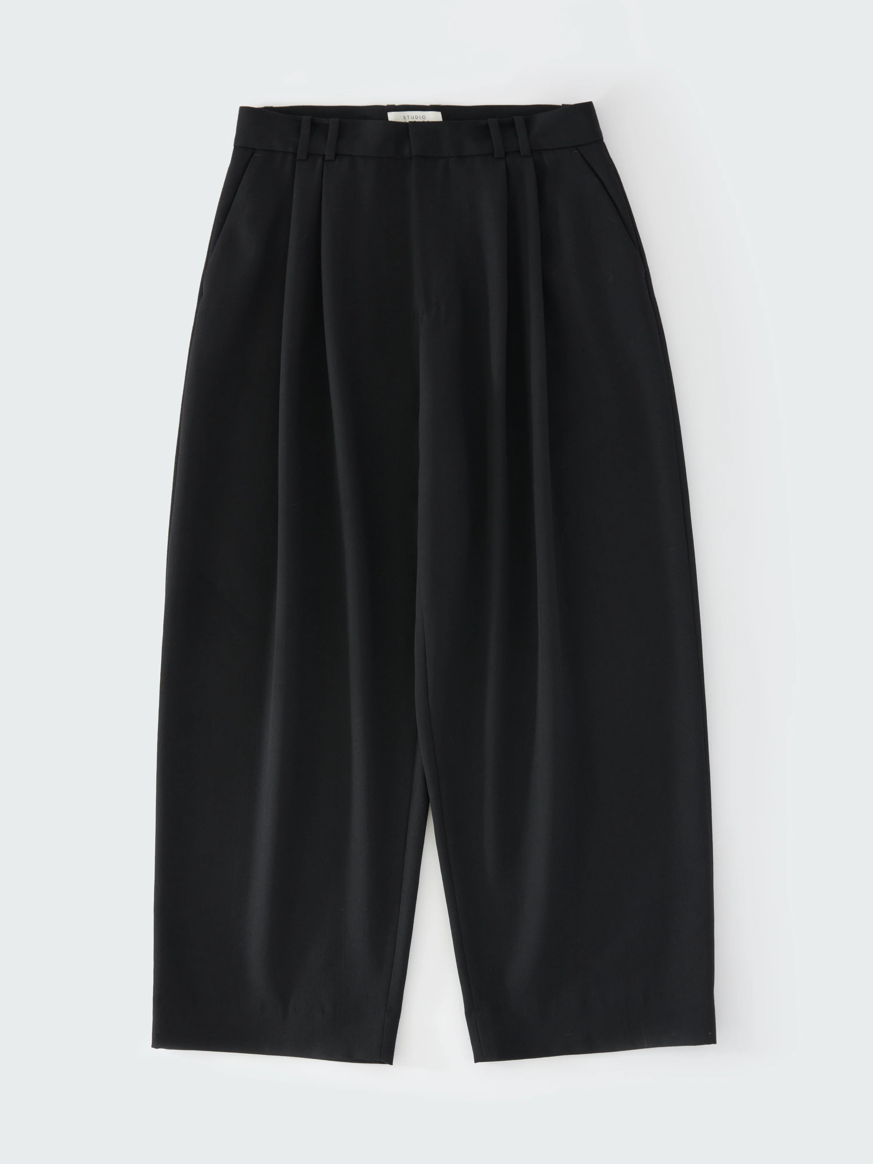Black Light Tech Wool Line Pants