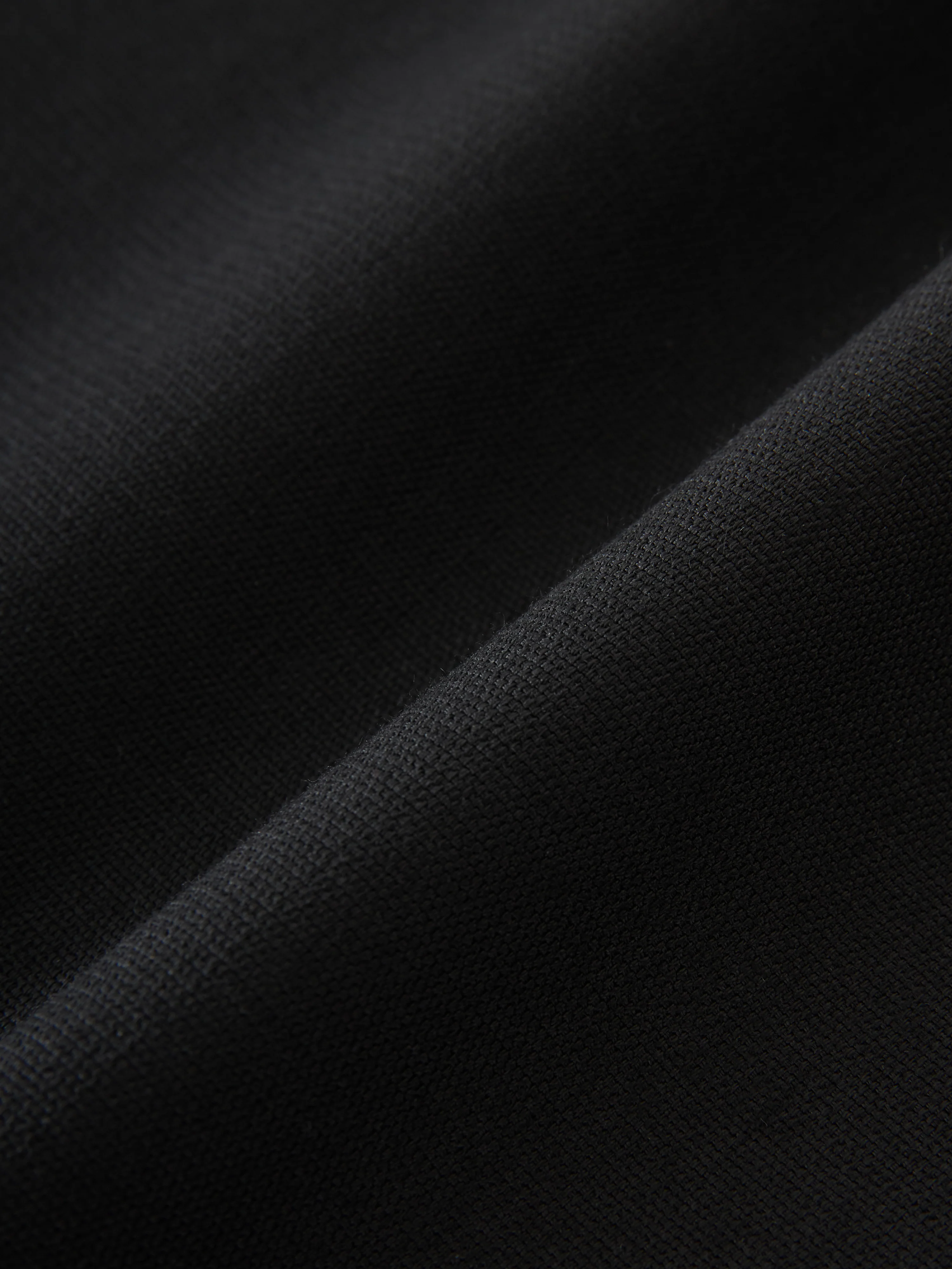 Black Light Tech Wool Line Pants