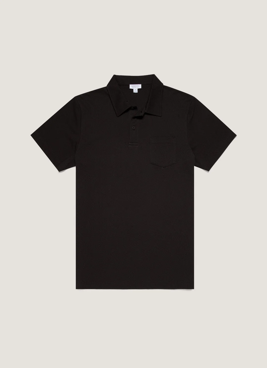 Riviera Polo Shirt in Black