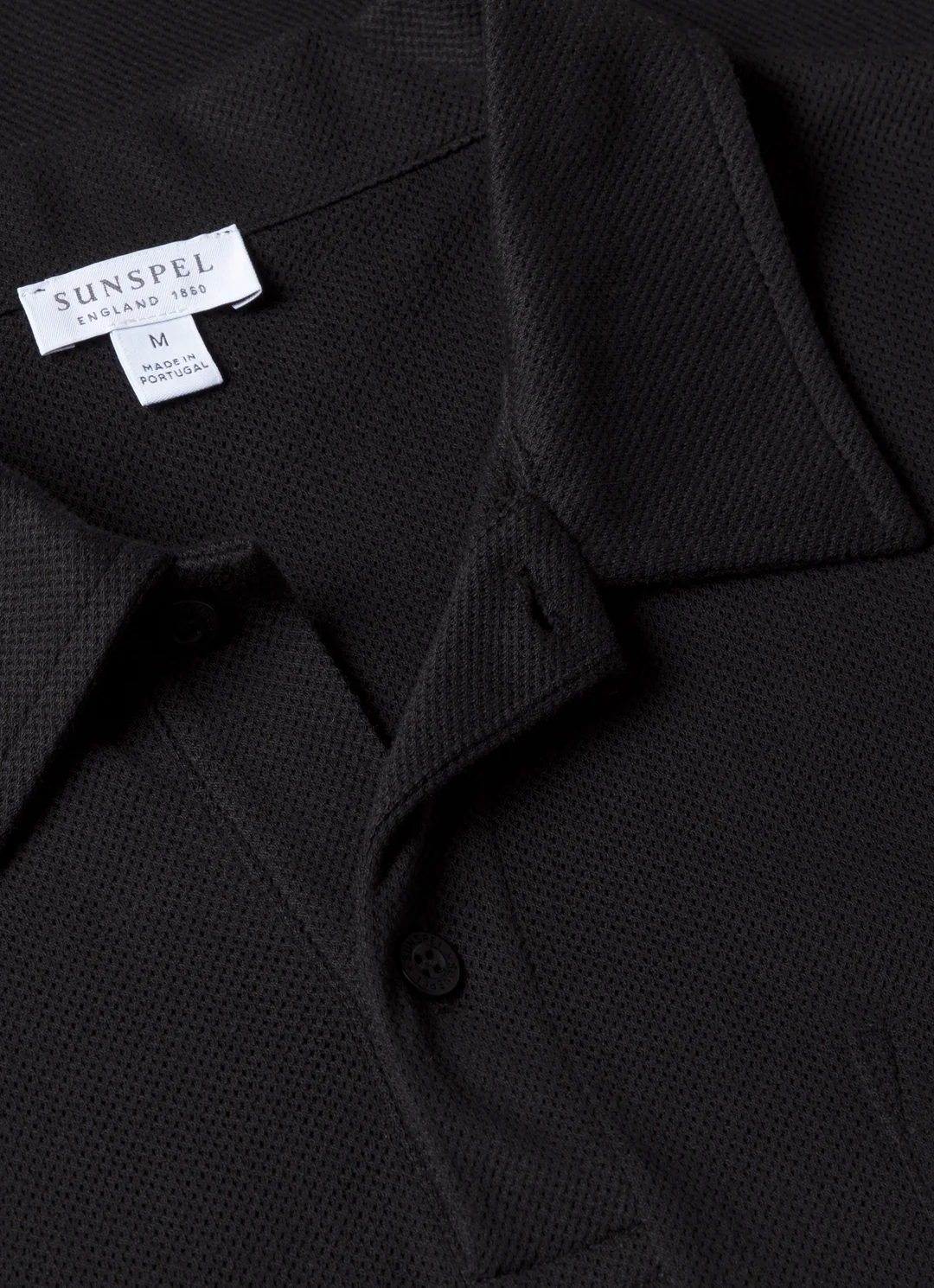 Riviera Polo Shirt in Black