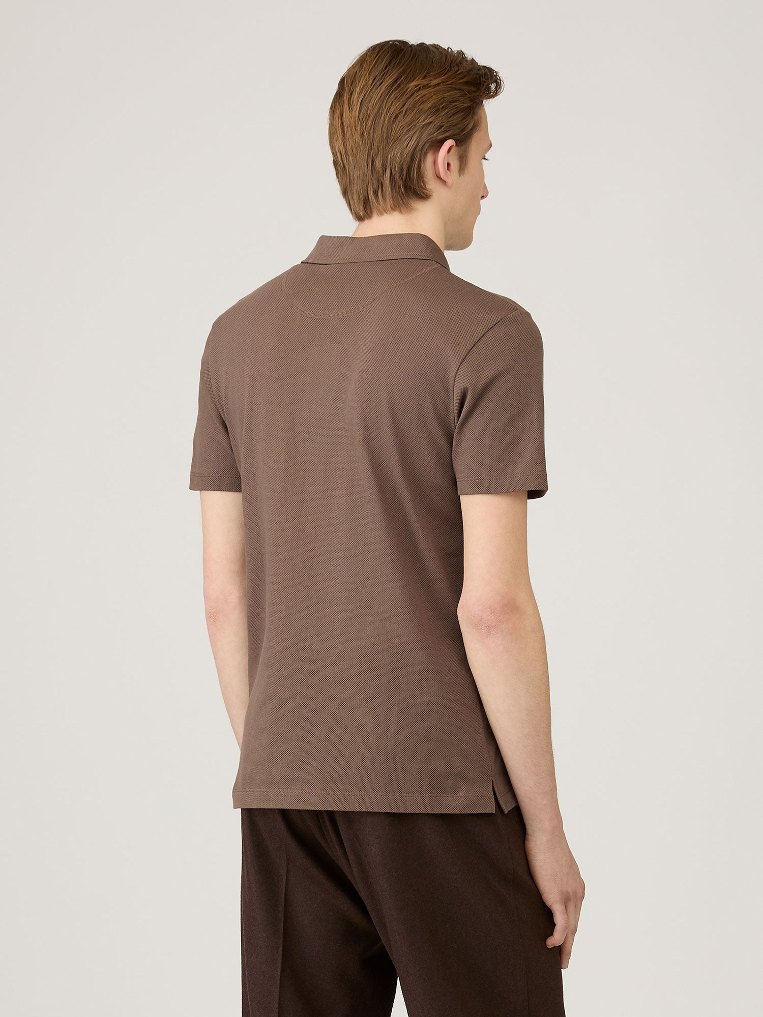 Riviera Polo Shirt in Bark