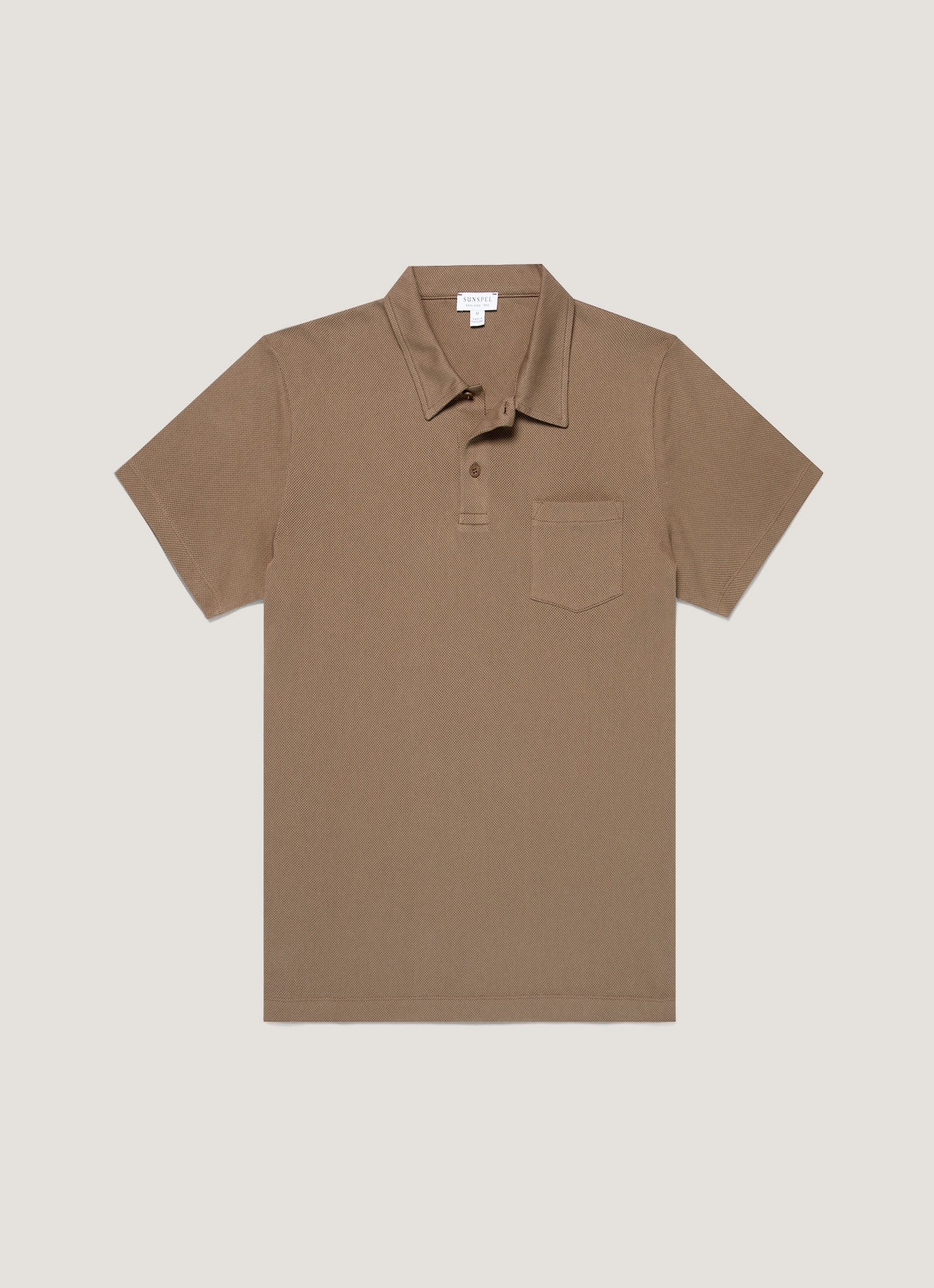 Riviera Polo Shirt in Dark Cedar