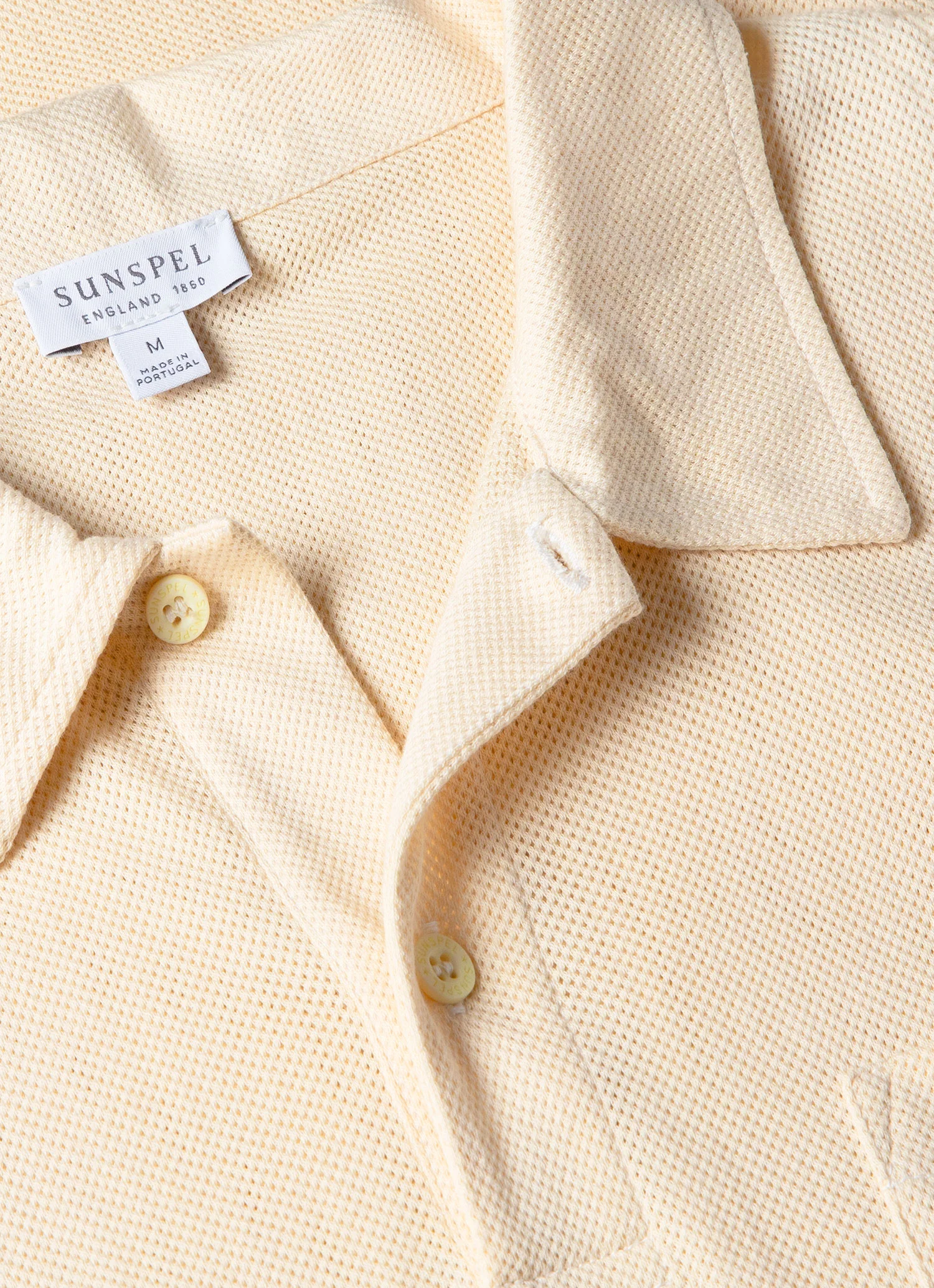 Riviera Polo Shirt in Undyed