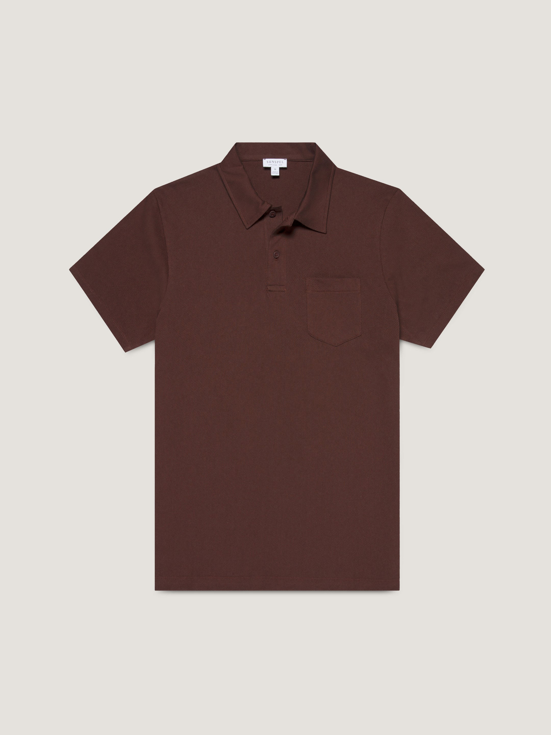 Riviera Polo Shirt in Bakelite
