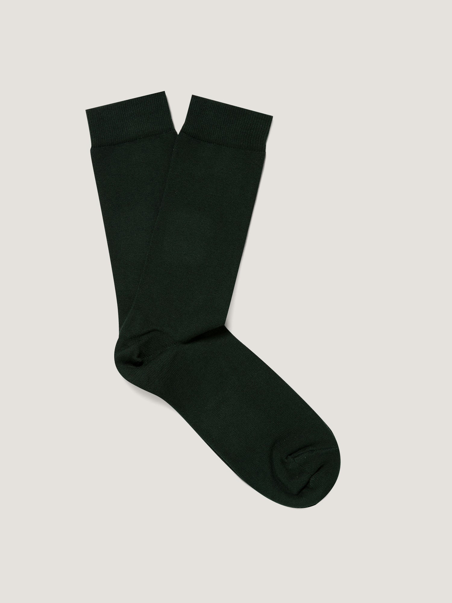 Cotton Socks in Holly Green