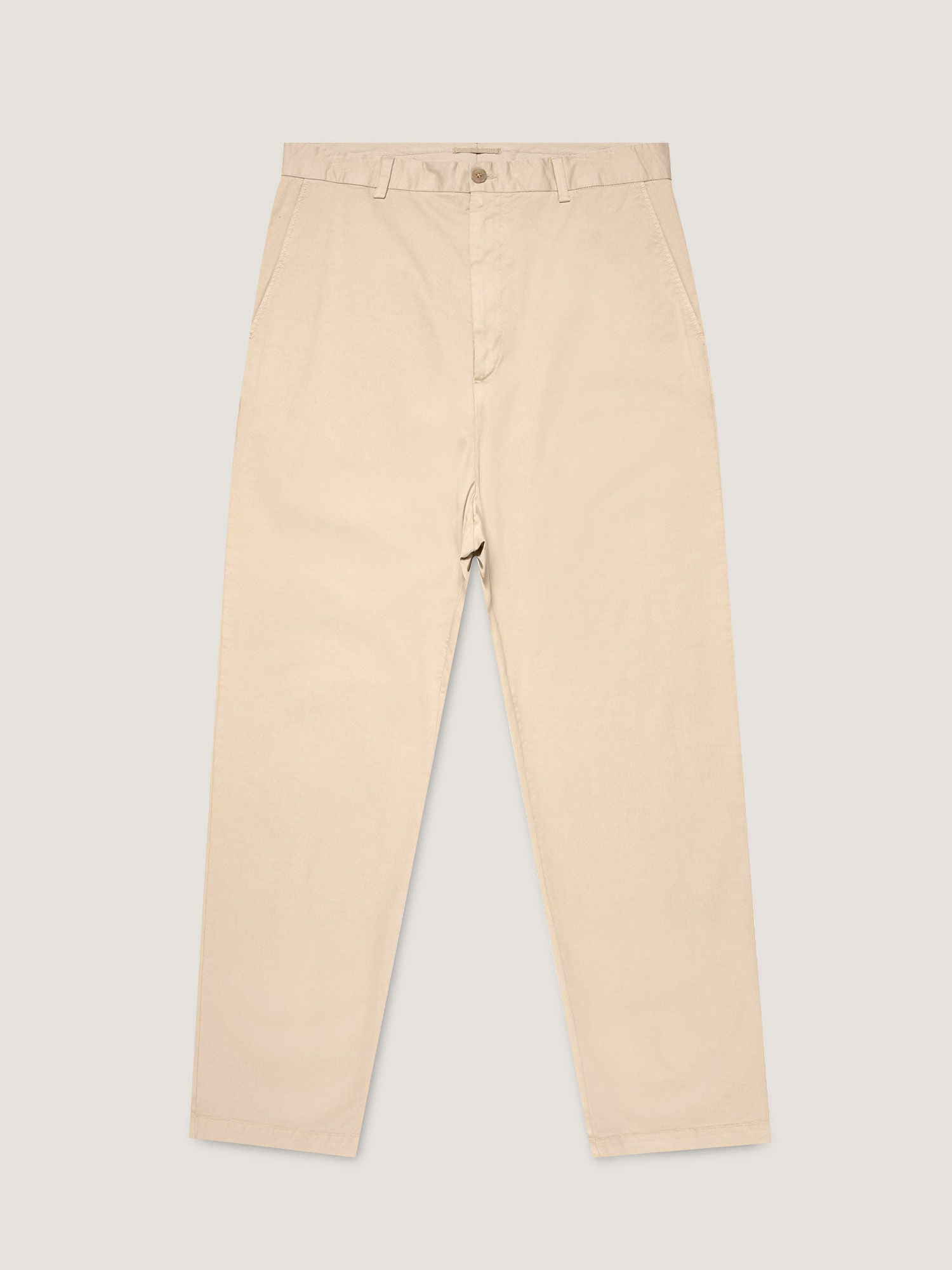 Regular Fit Chino in Light Stone