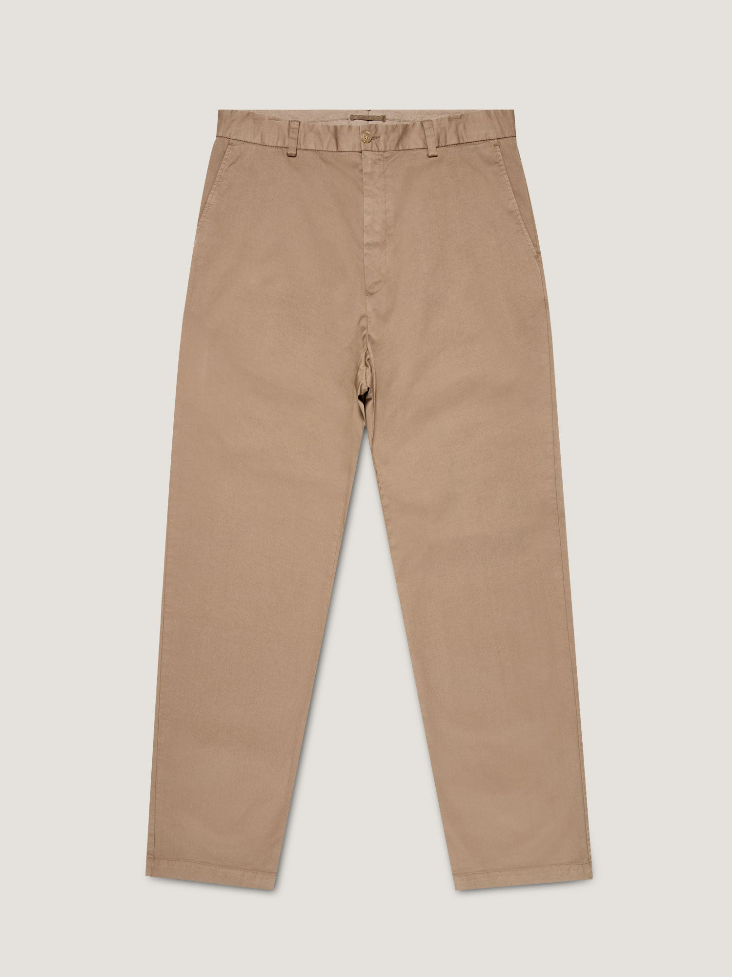 Regular Fit Chino in Dark Stone
