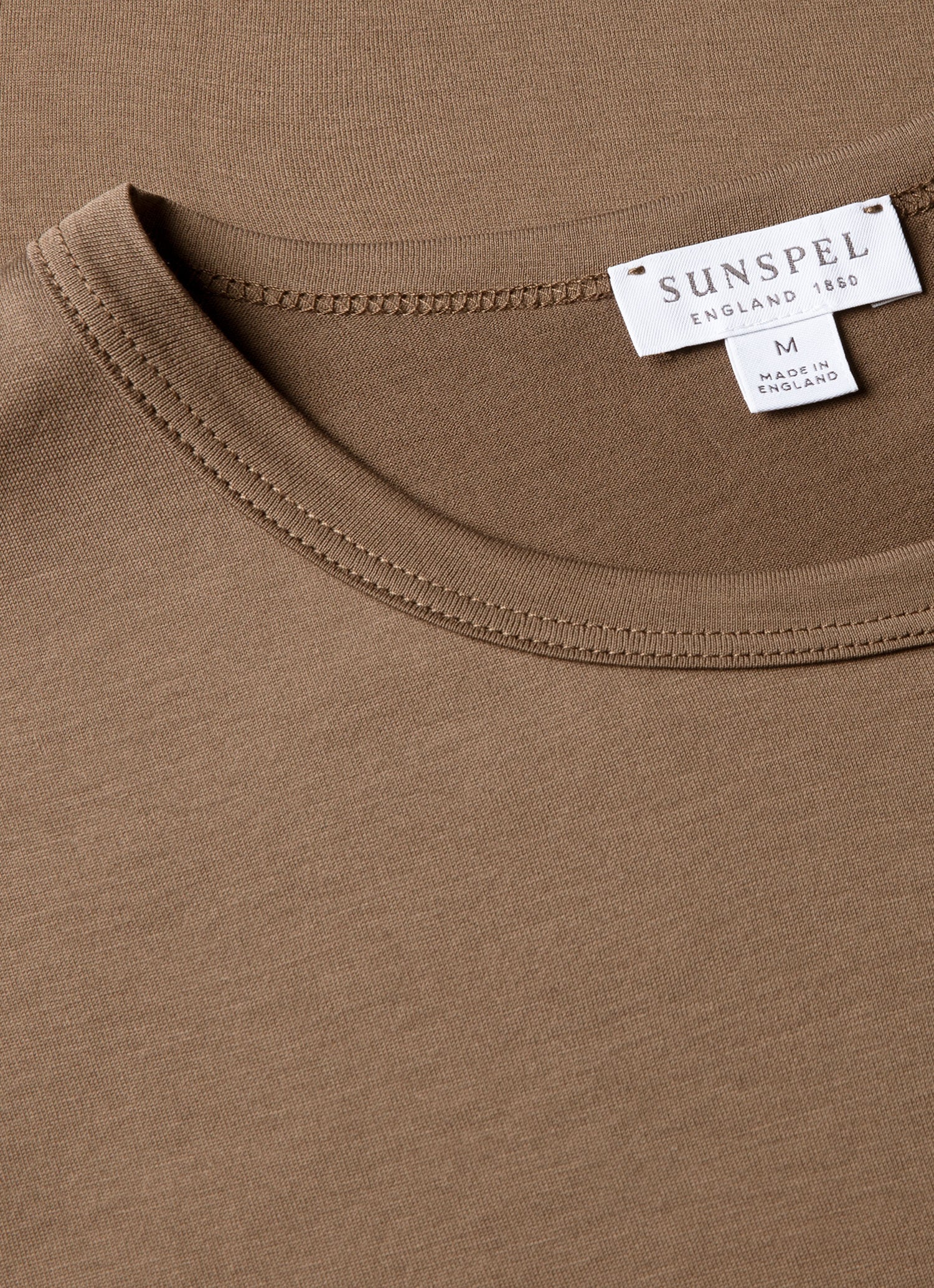SS Crew Neck T Shirt In Dark Cedar