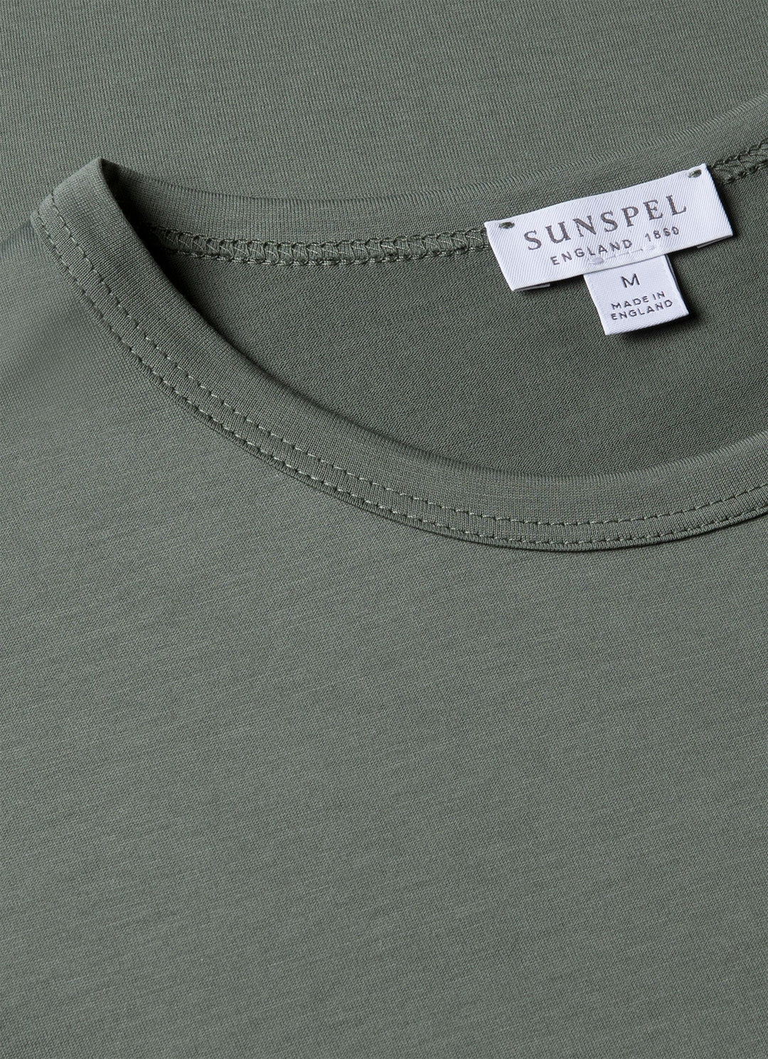 SS Crew Neck T Shirt in Dusk Green