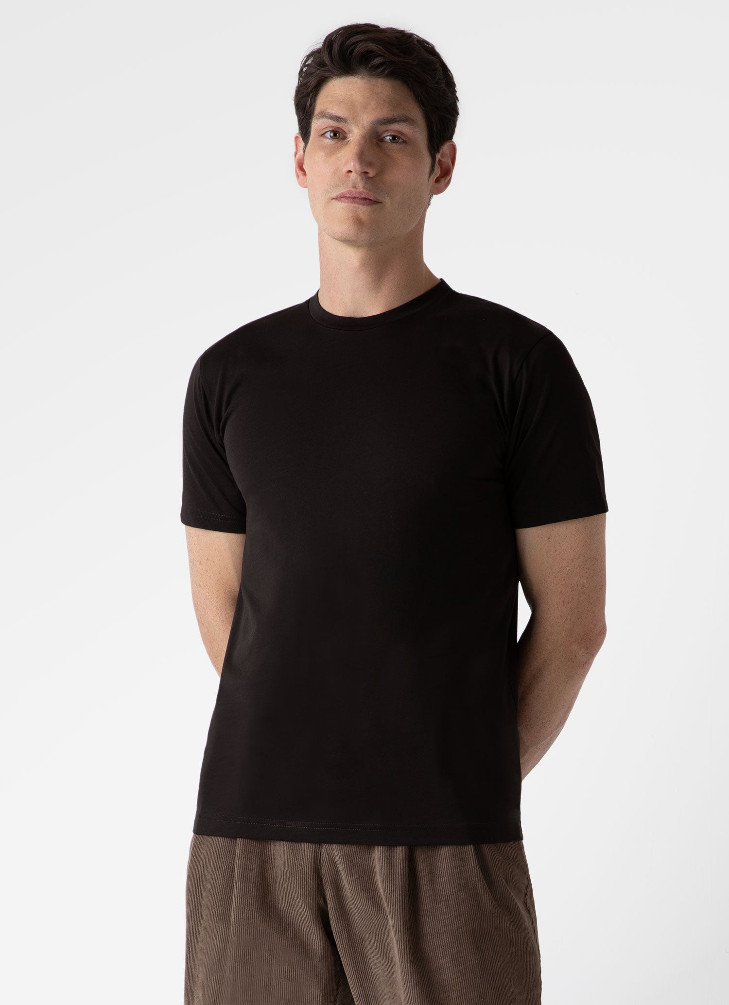 Riviera T Shirt in Coffee