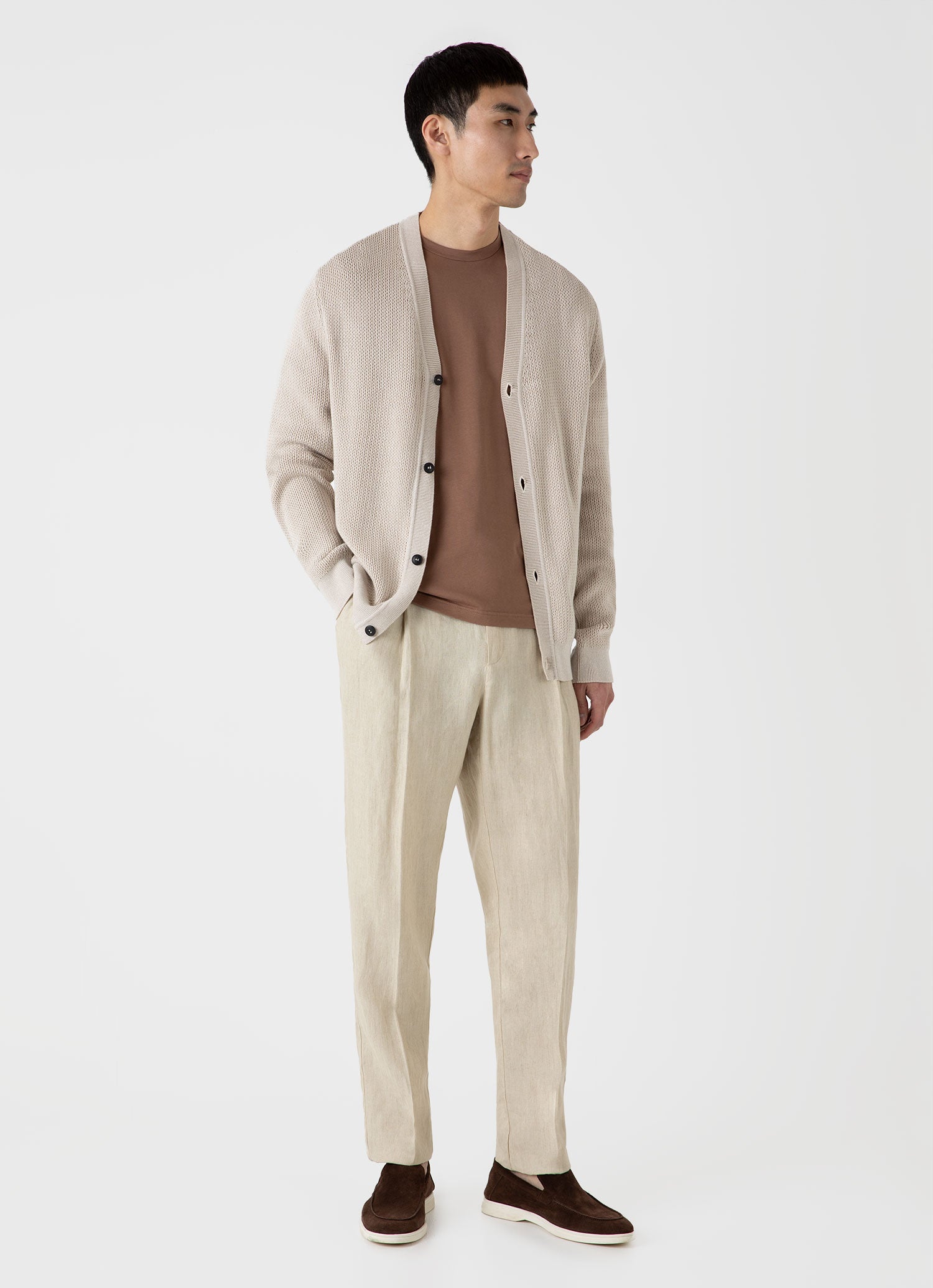 Riviera T Shirt in Dark Sand