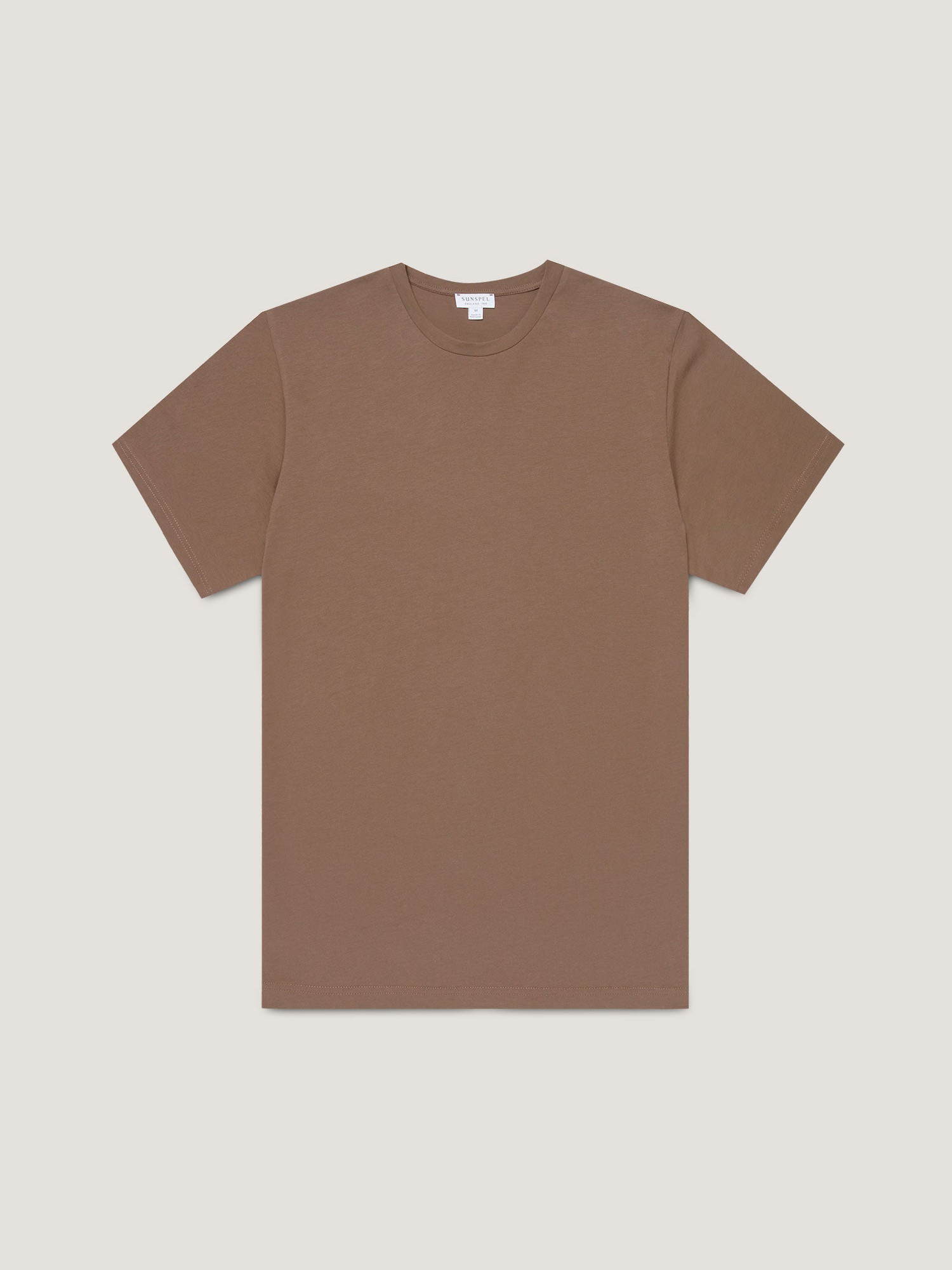 Riviera Midweight T-Shirt in Bark