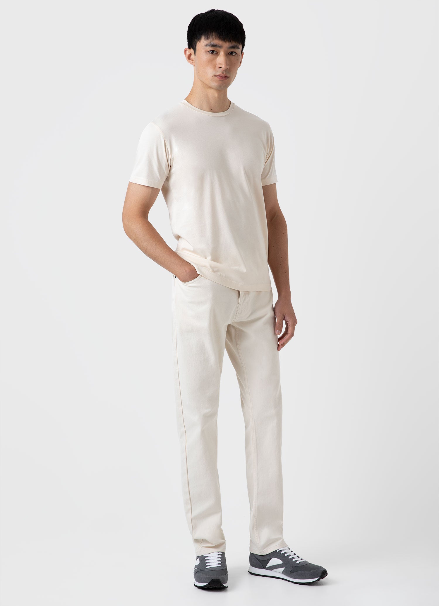 Riviera T Shirt in Undyed