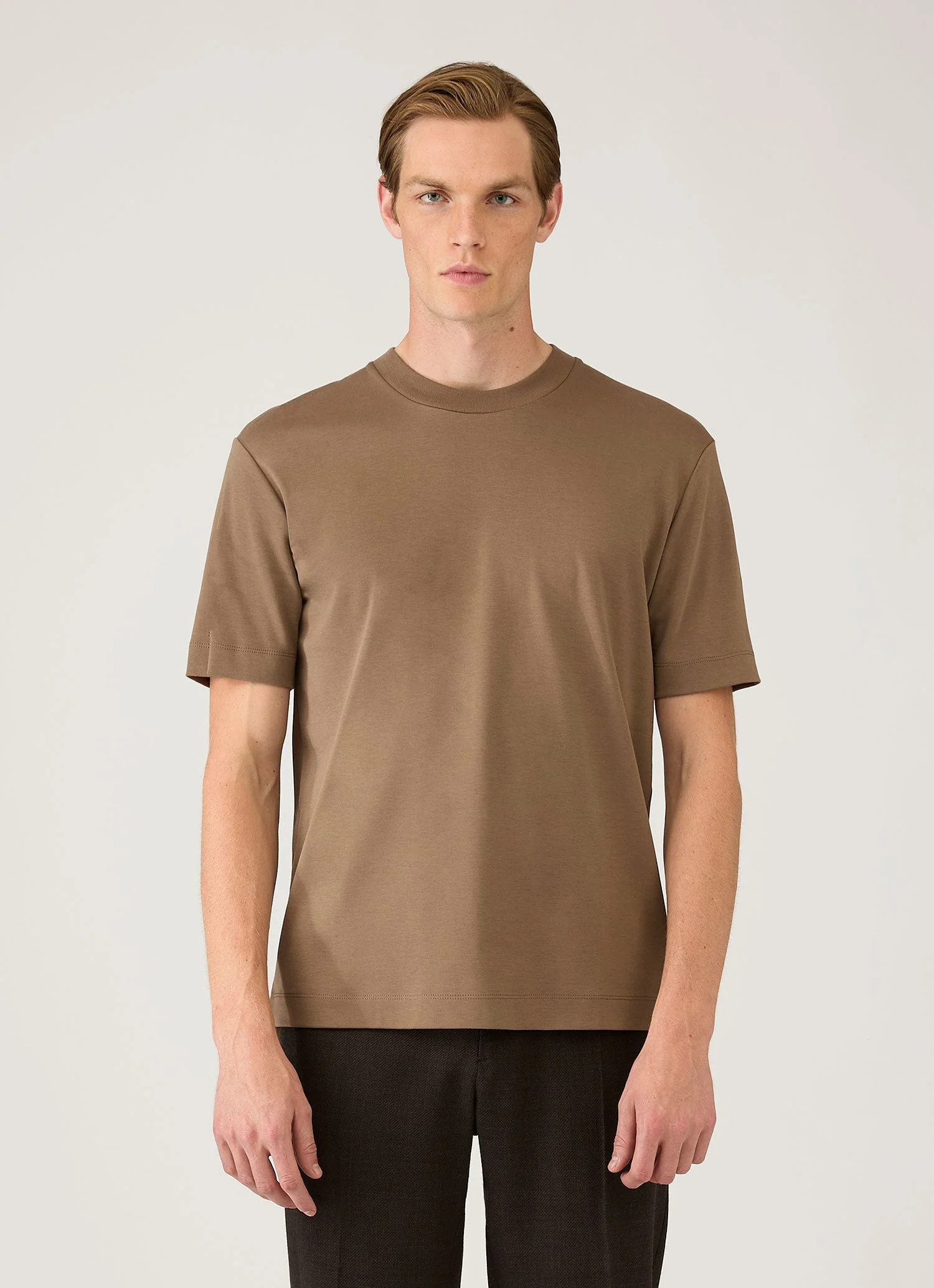 Relaxed Fit Heavyweight T‑shirt in Dark Cedar