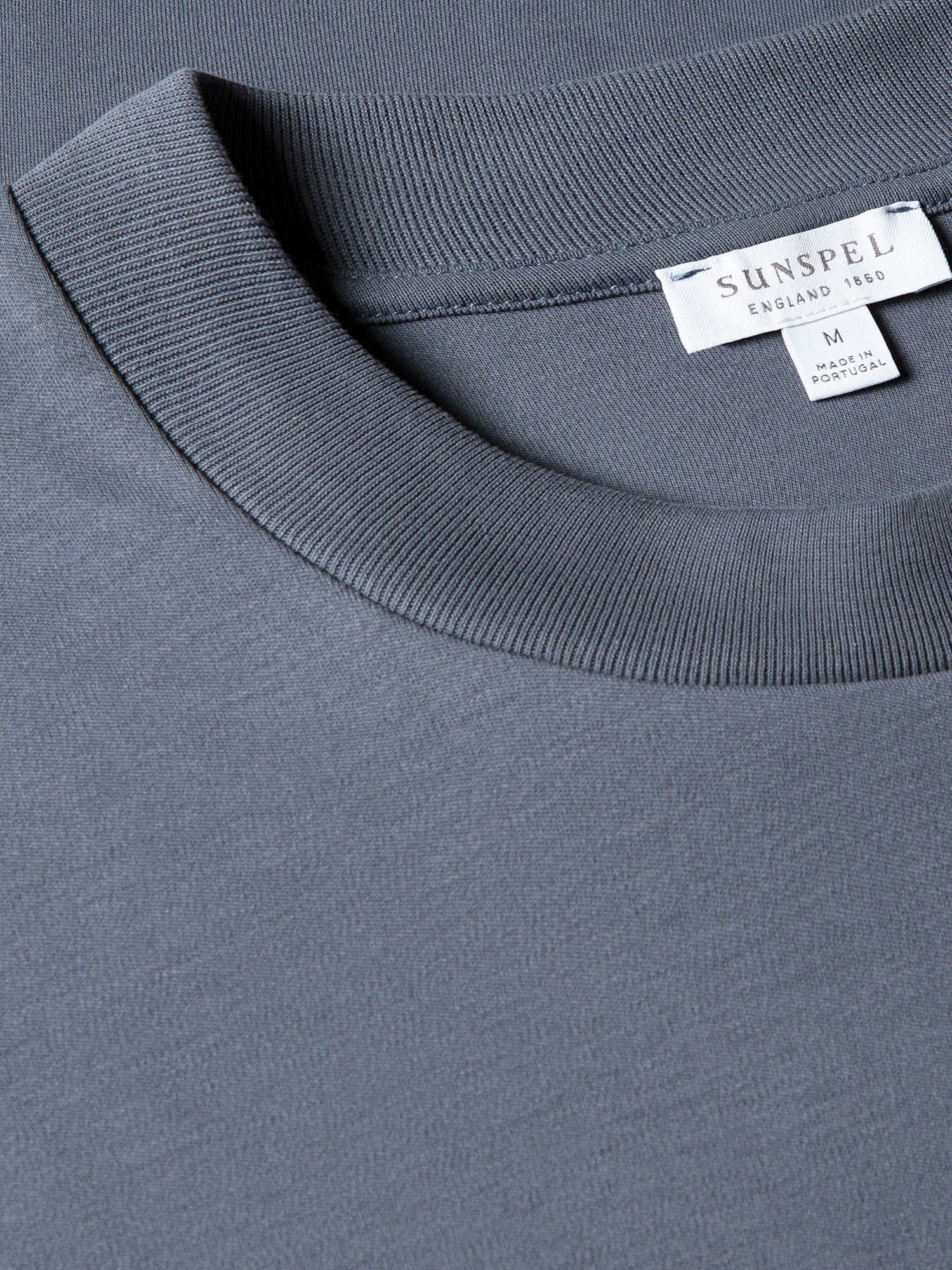 Relaxed Fit Heavy Weight T-Shirt in Slate Blue