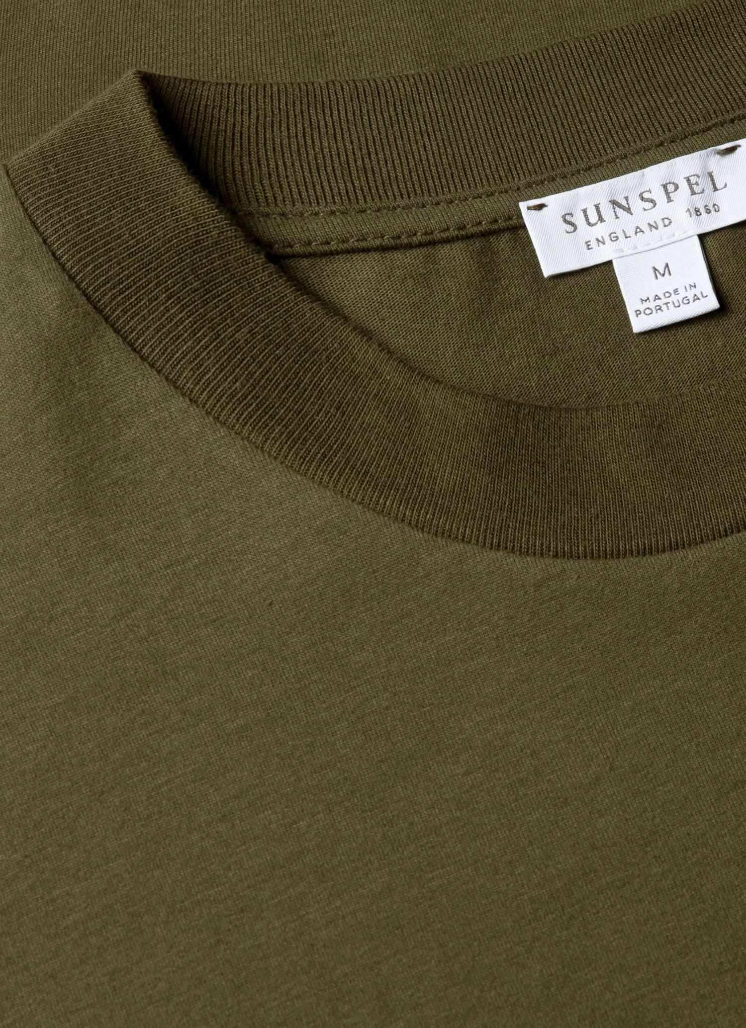 Relaxed Fit Heavyweight T‑shirt in Deep Olive