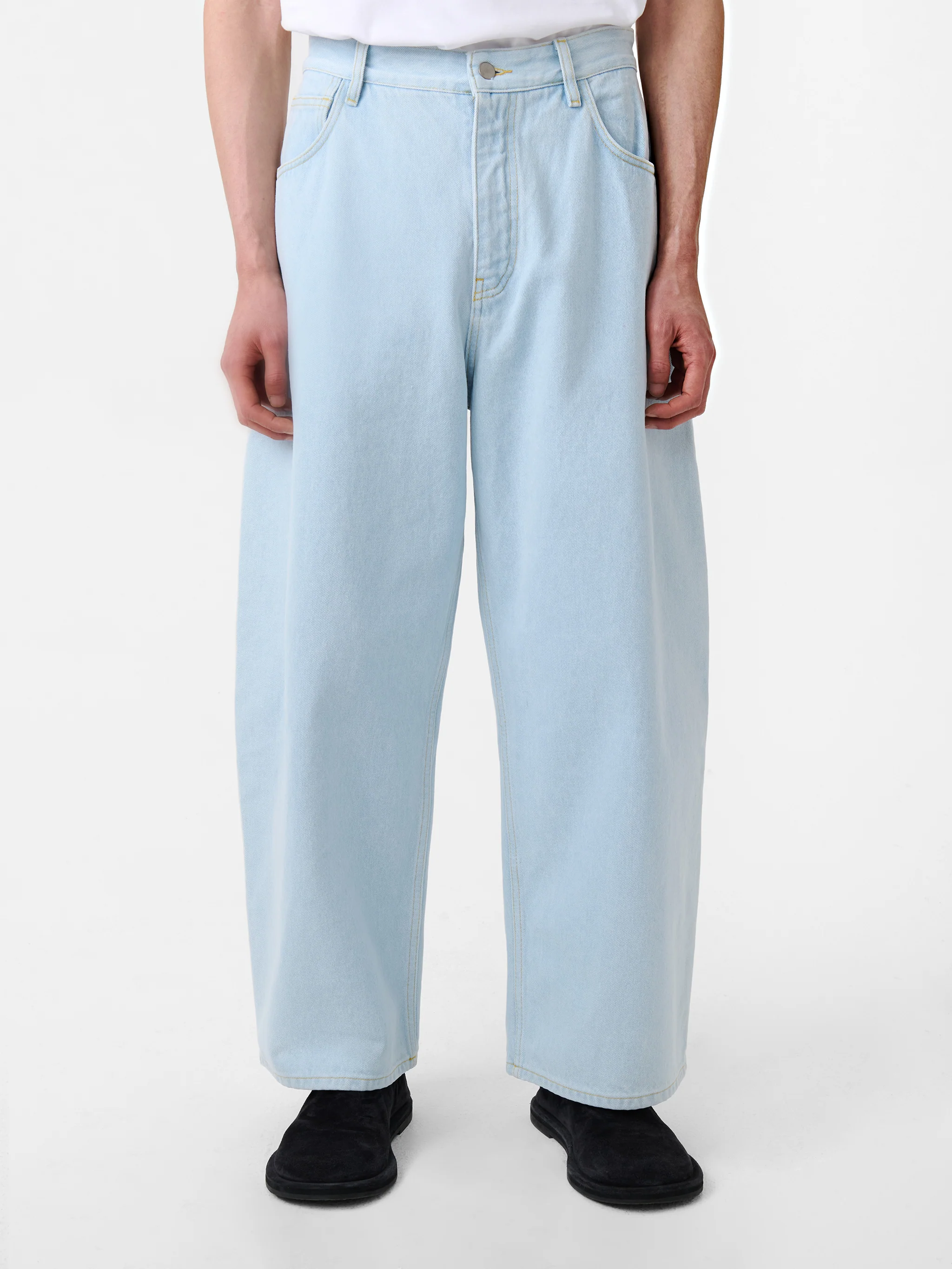 Bleached Wash Denim Paolo Jean Pants
