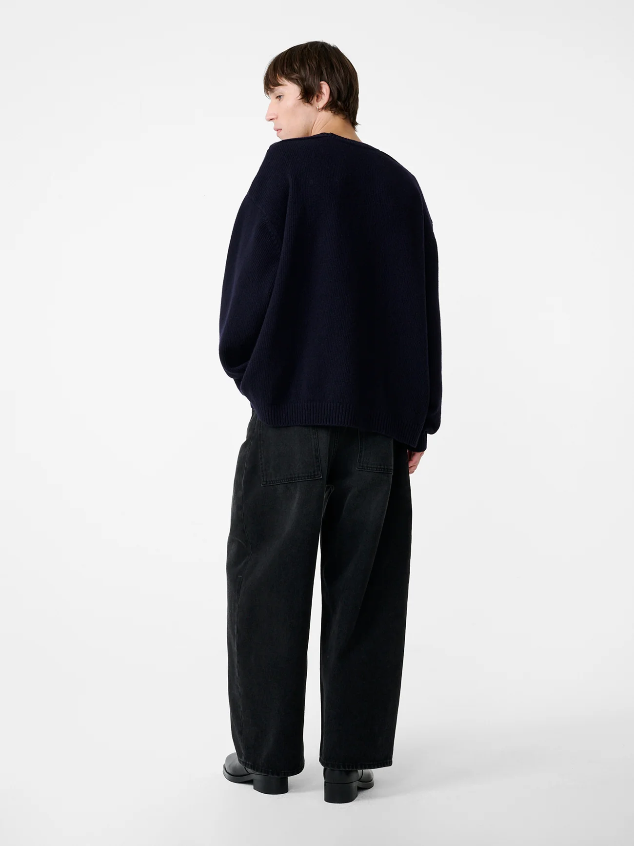 Washed Black Regen Denim Paolo Jean Pants