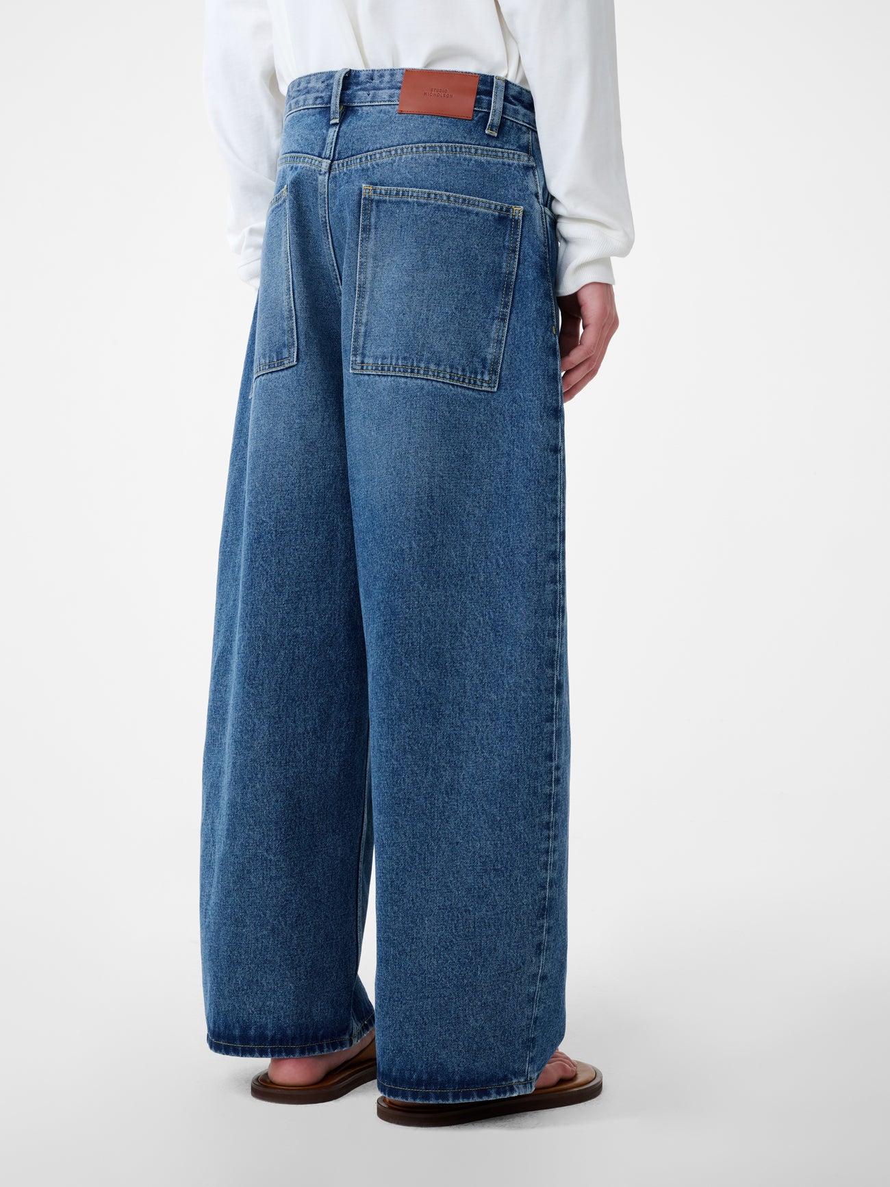 Worn Wash Indigo Regen Denim Paolo Jean Pants