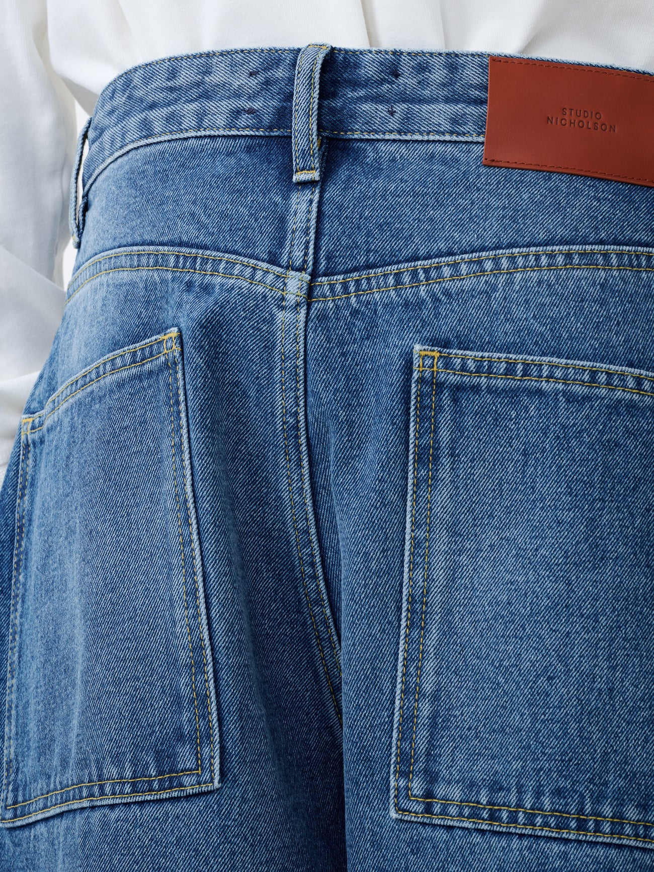 Worn Wash Indigo Regen Denim Paolo Jean Pants