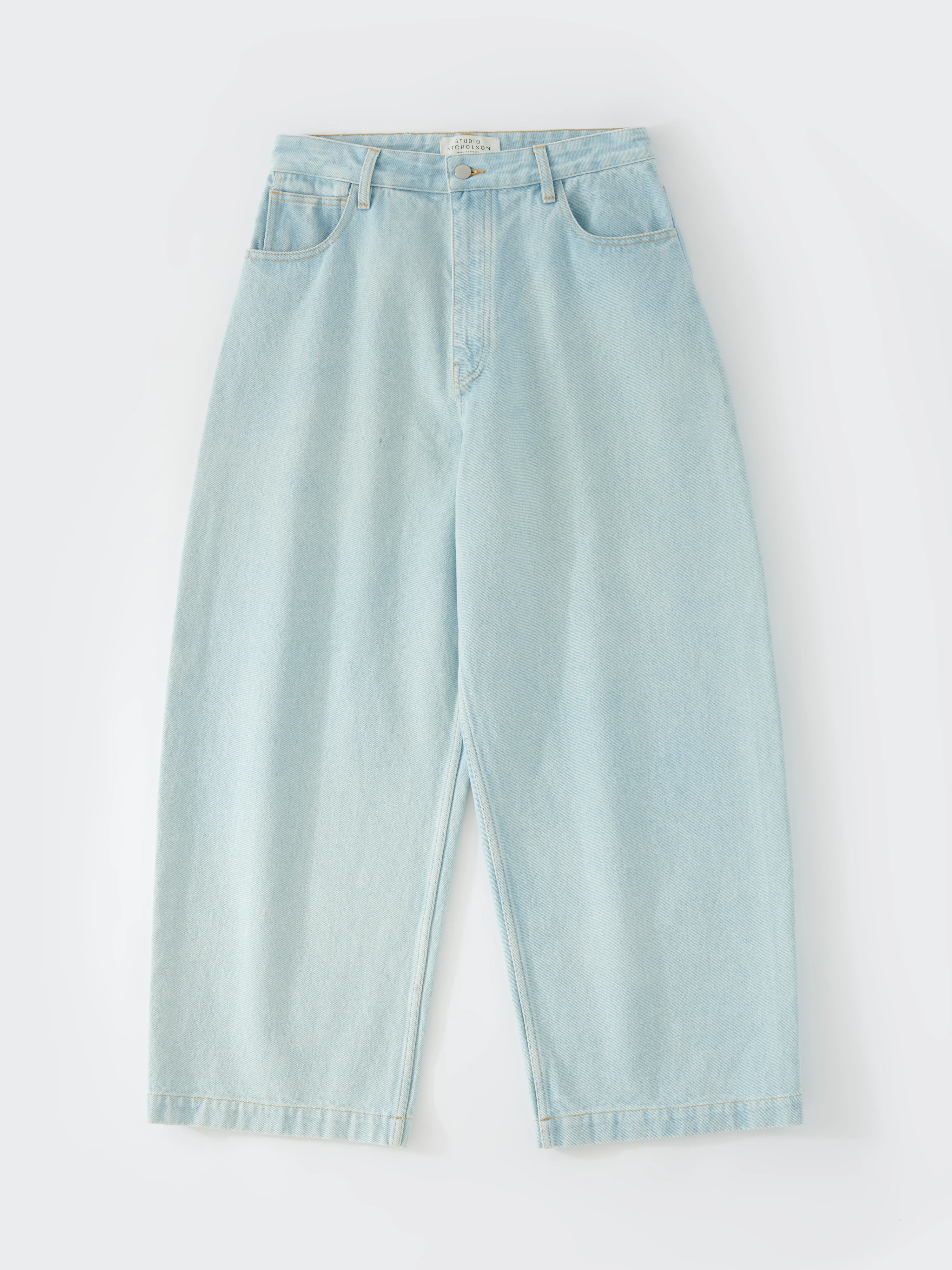 Bleached Wash Denim Paolo Jean Pants