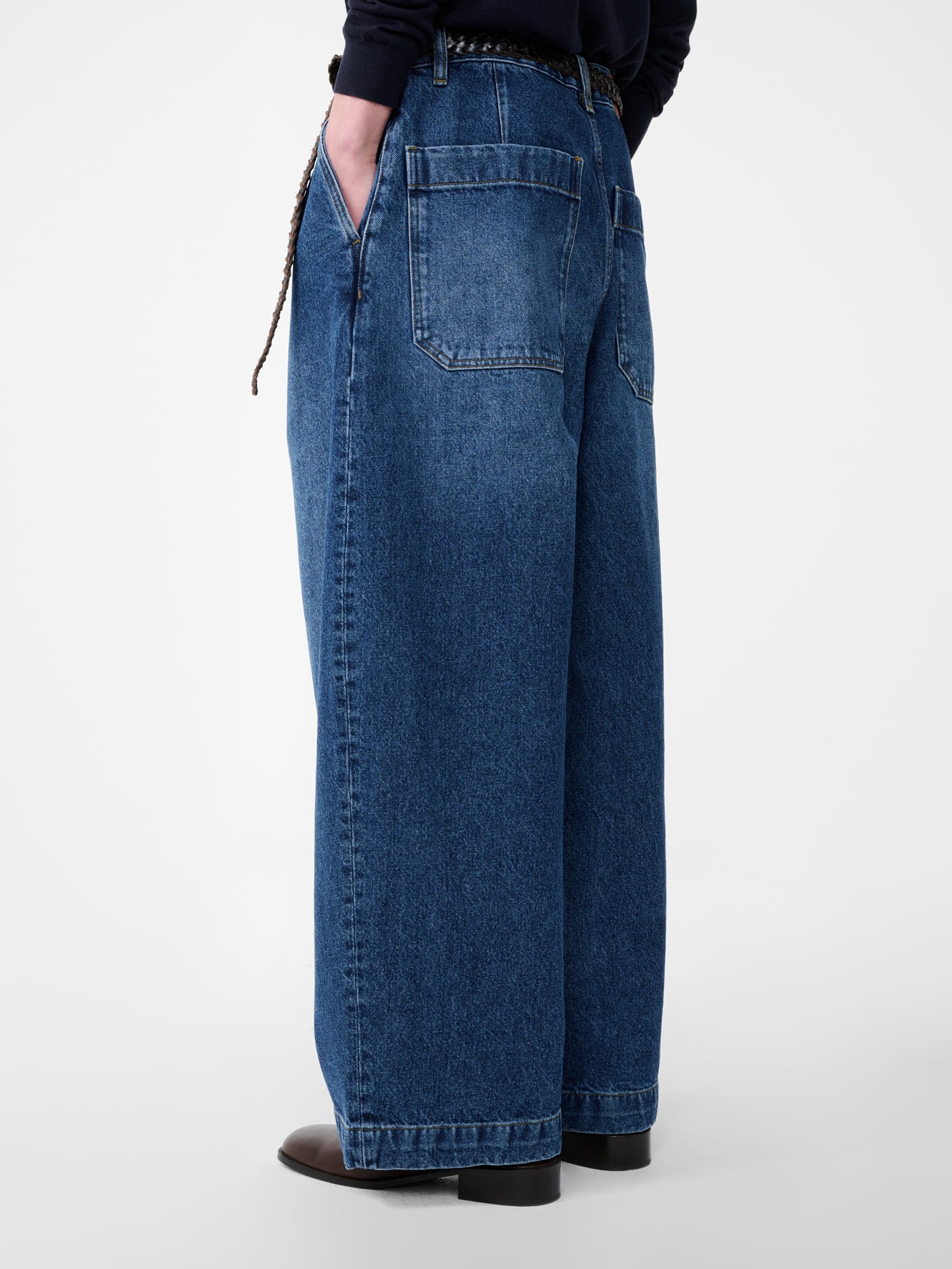Worn Wash Indigo Regen Denim Puch Pants