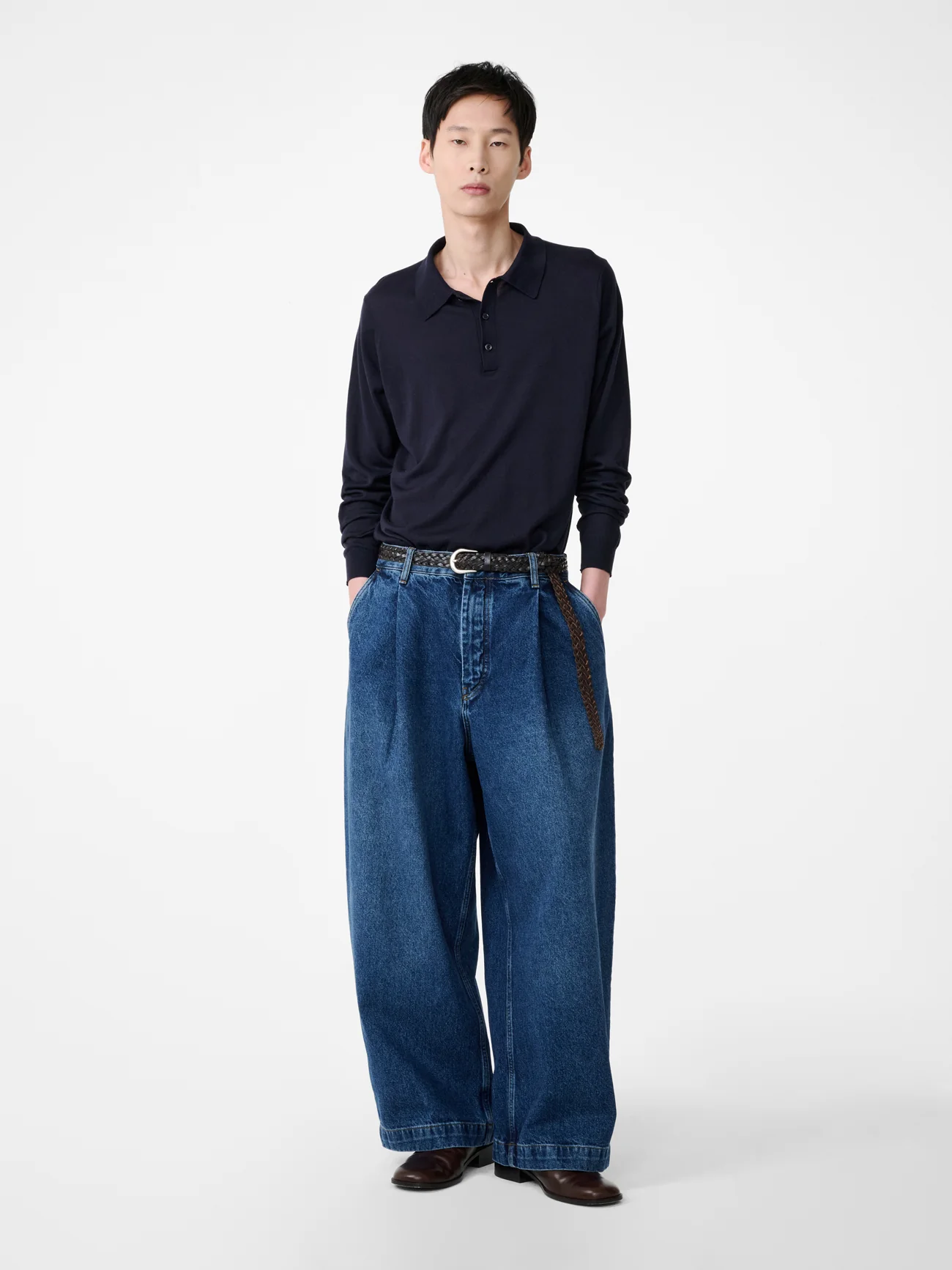 Worn Wash Indigo Regen Denim Puch Pants