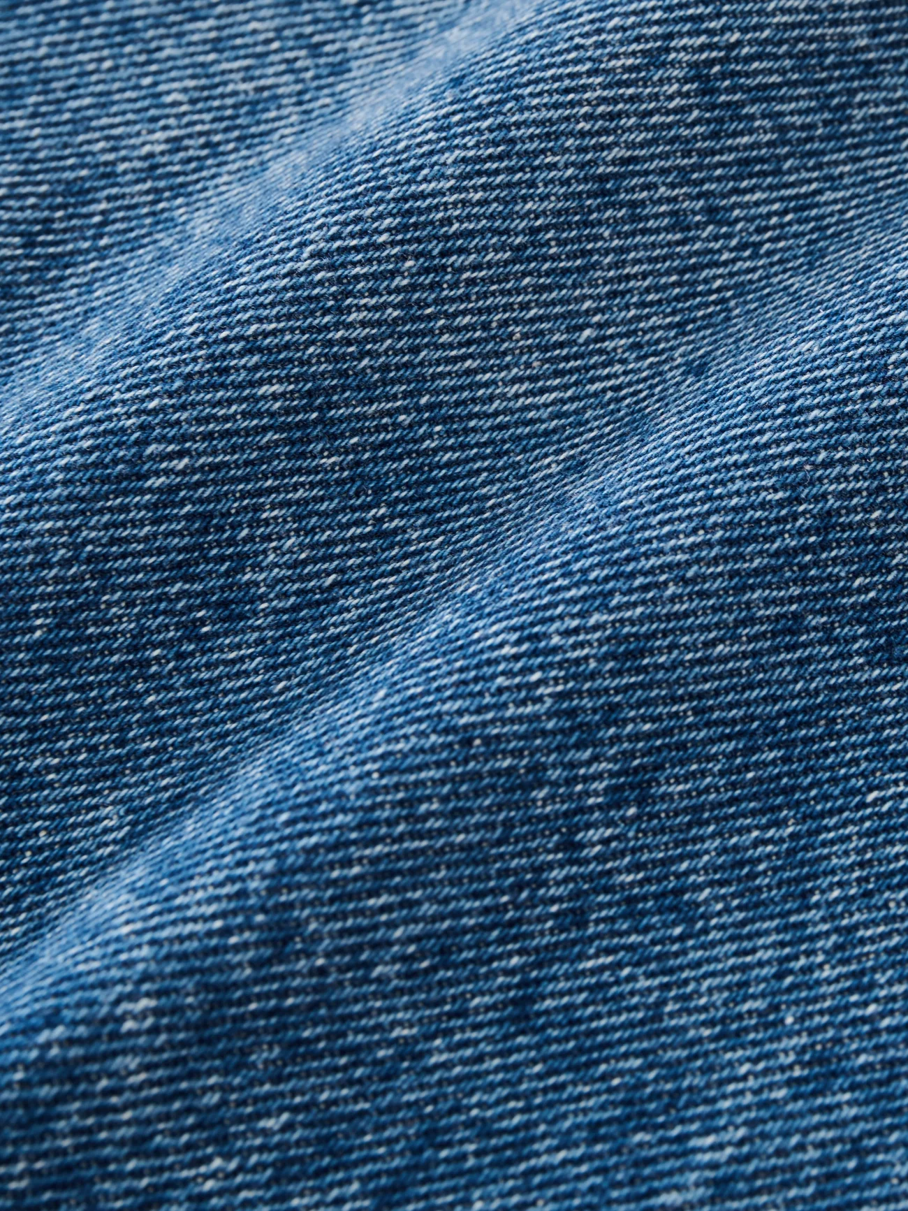 Worn Wash Indigo Regen Denim Saxon Shirt