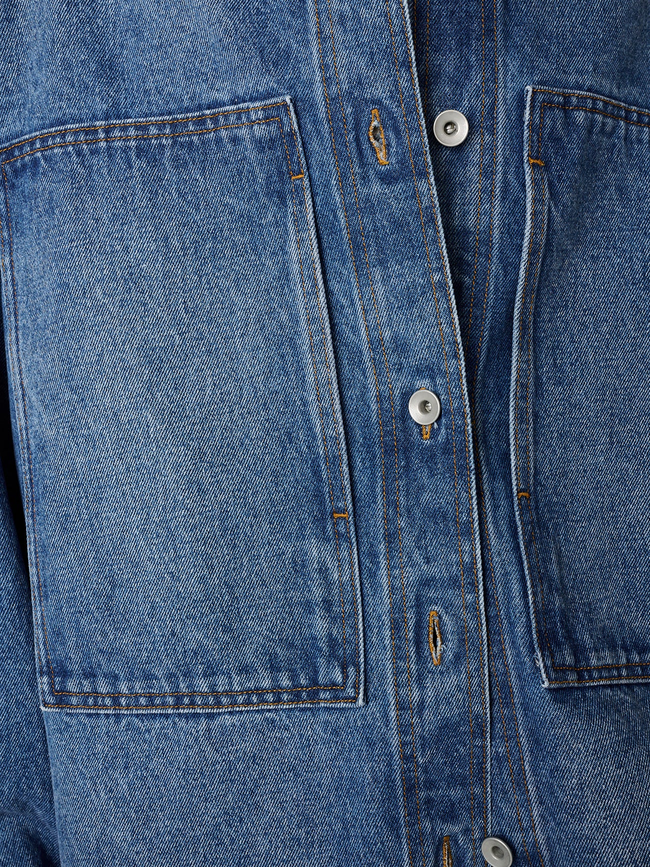 Worn Wash Indigo Regen Denim Saxon Shirt