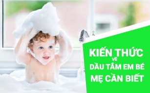 Phương pháp chọn và sử dụng dầu tắm cho em bé