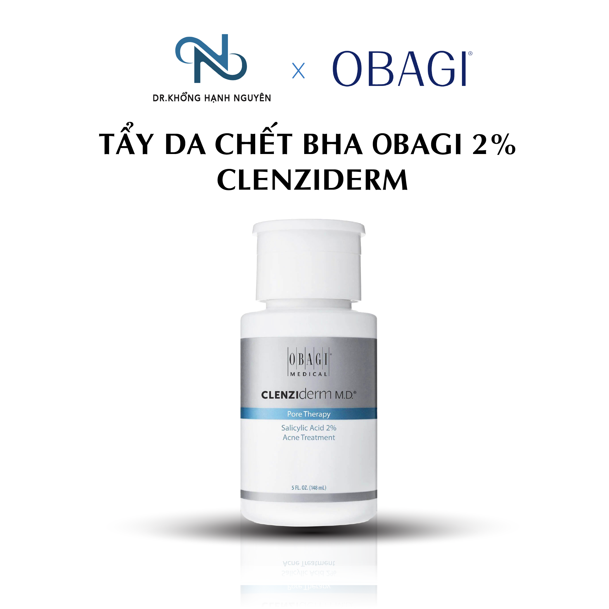 Tẩy Da Chết Hóa Học Obagi Clenziderm MD Pore Therapy BHA 2%