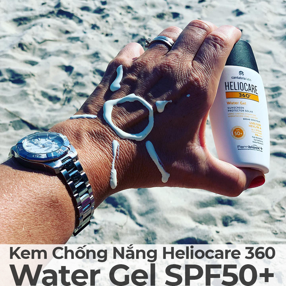 [HÀNG NHẬP KHẨU] Kem Chống Nắng Heliocare 360 ( Mineral Tolerance Fluid SPF 50+ Và Water Gel SPF 50+)