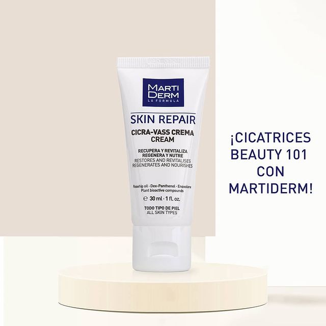 [HÀNG NHẬP KHẨU] Kem Dưỡng MartiDerm Skin Repair Cicra Vass Cream Tái Tạo Và Phục Hồi Da Nhạy Cảm (30ml)